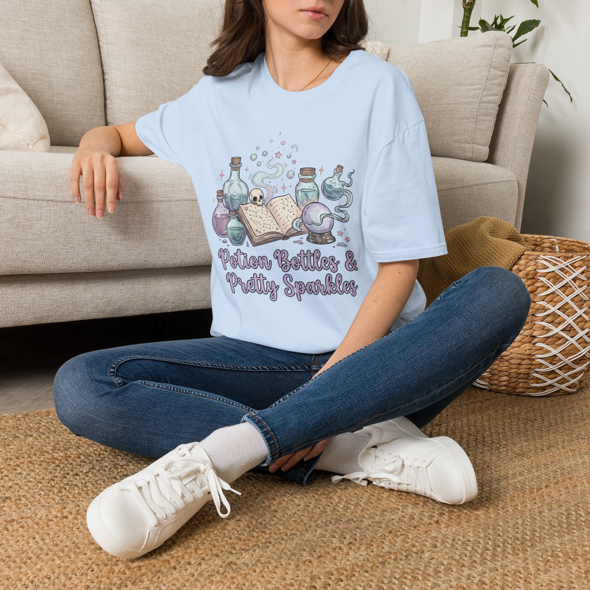 Potion Bottles and Pretty Sparkles Tee - Gildan