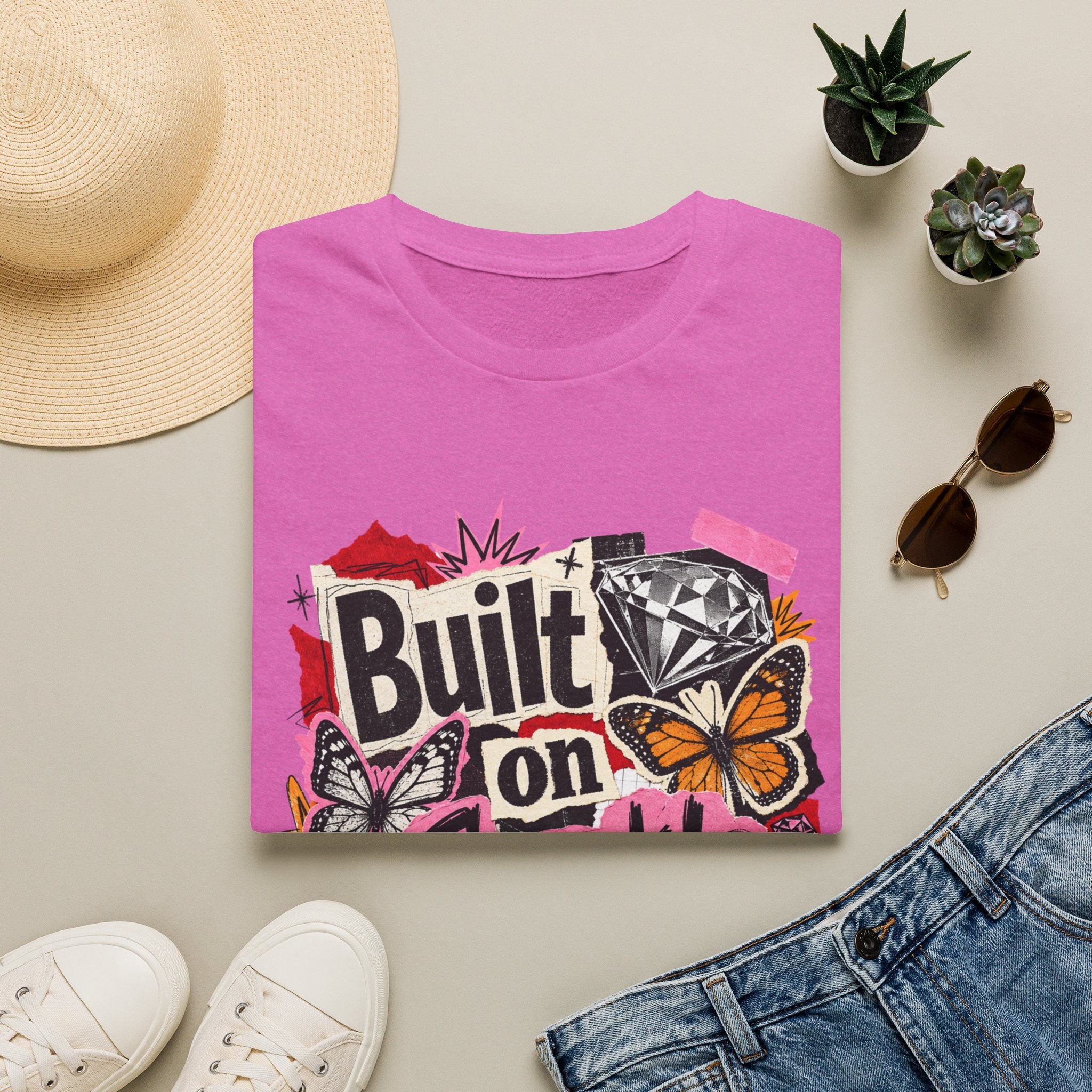 Built on Sparkle Tee - Gildan