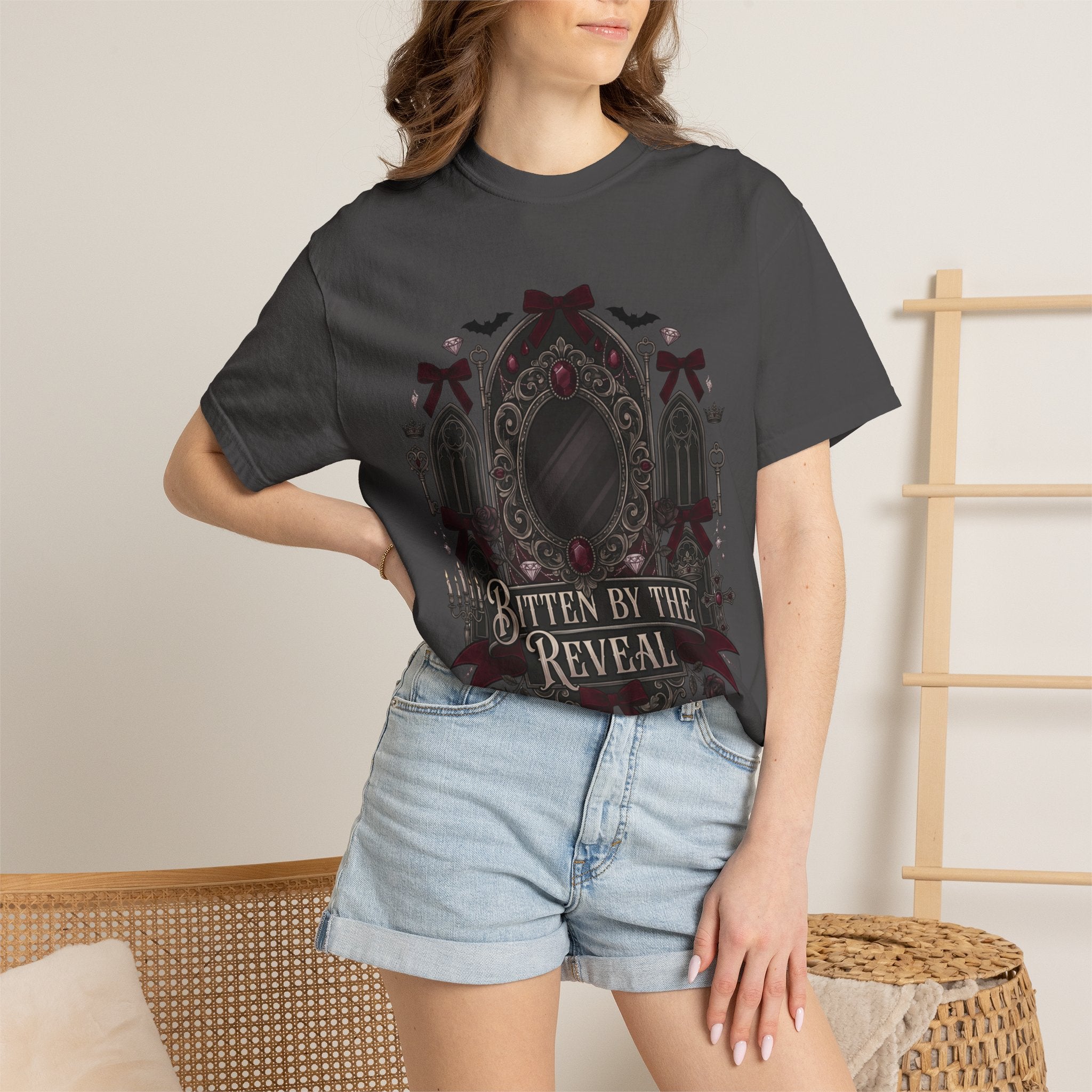 Bitten By The Reveal Tee - Comfort Colors