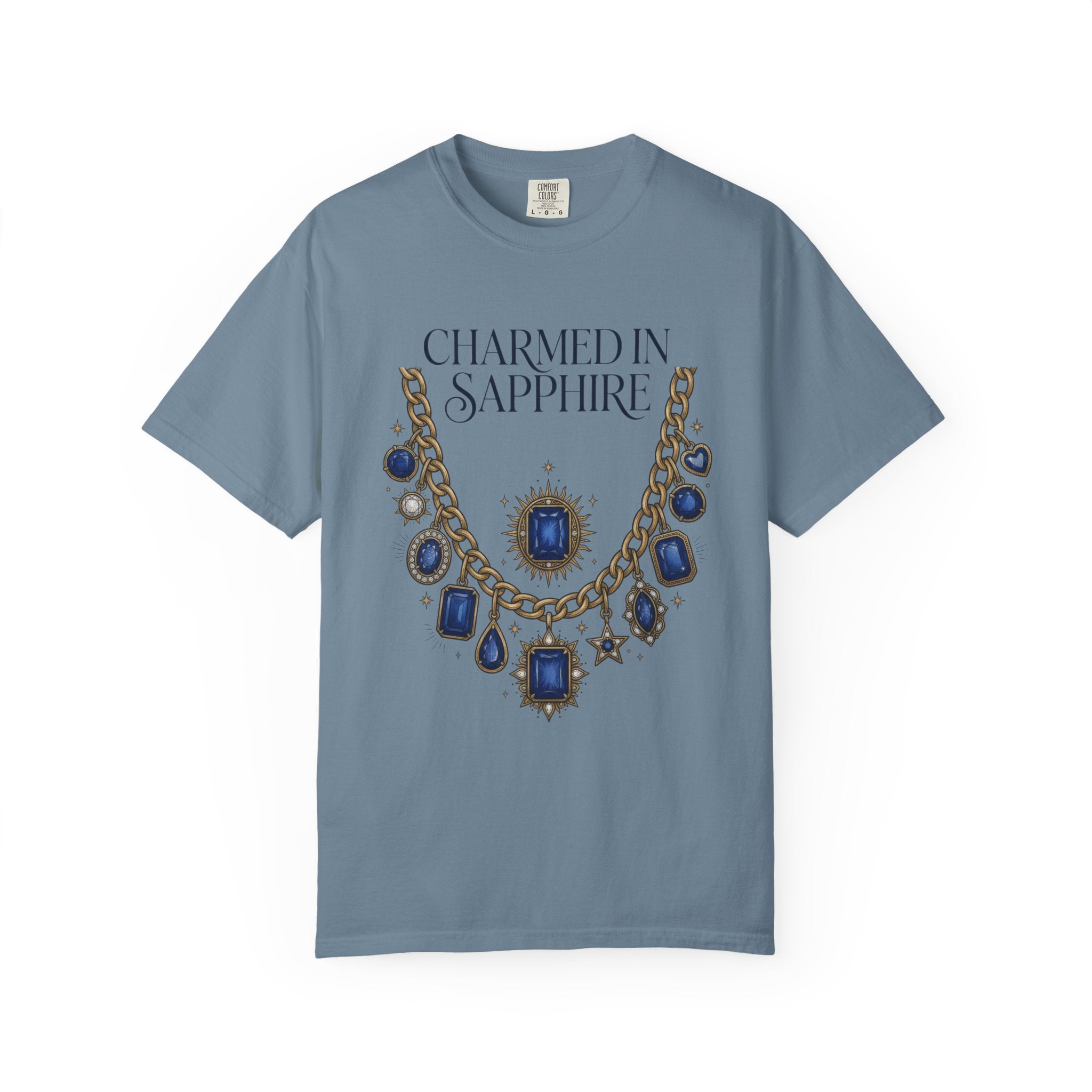 Charmed in Sapphire Tee - Comfort Colors