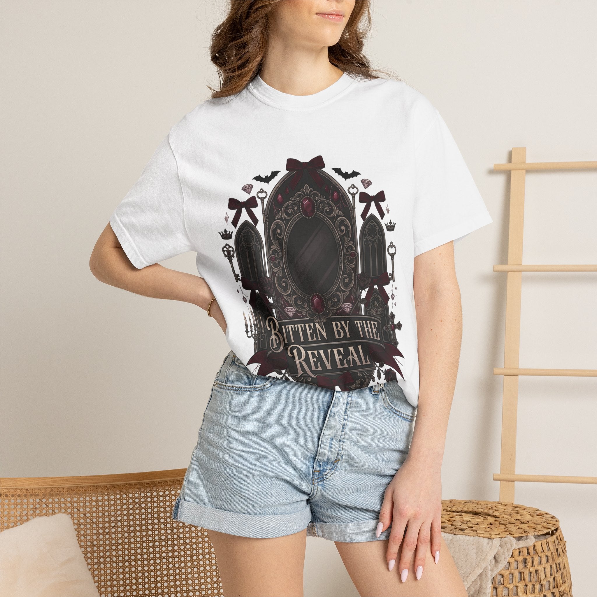 Bitten By The Reveal Tee - Comfort Colors