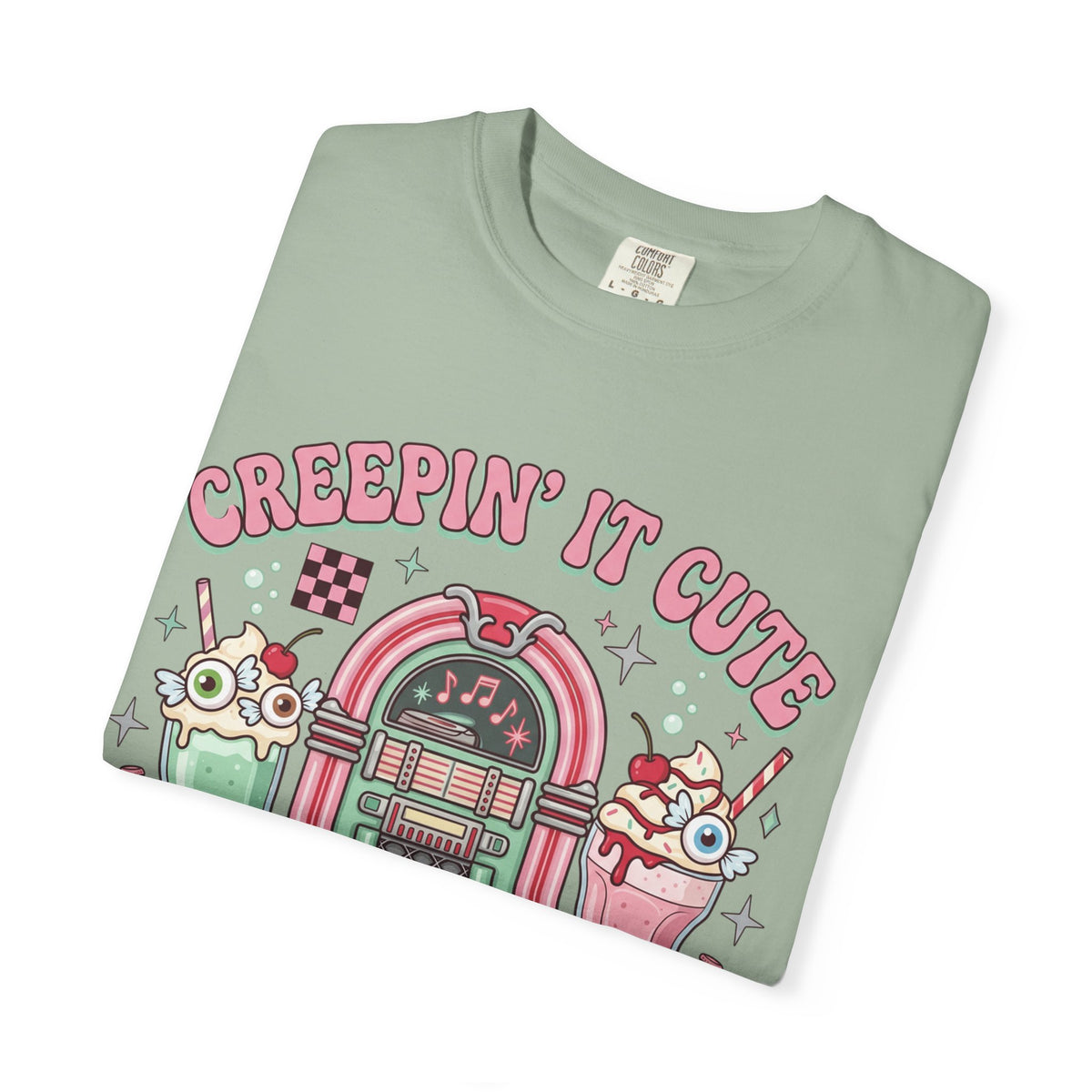 Creepin' It Cute Tee - Comfort Colors