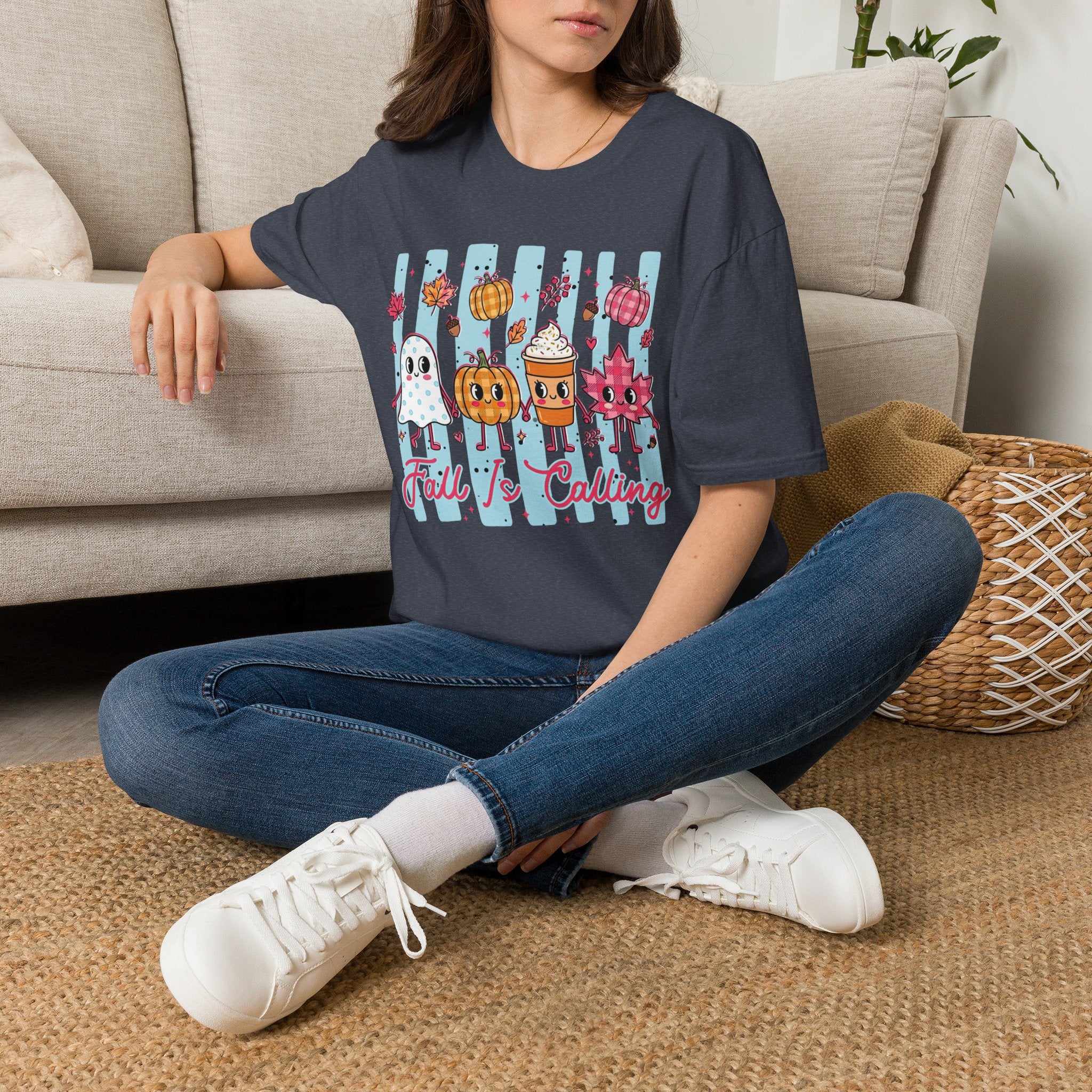 Fall Is Calling Tee - Gildan