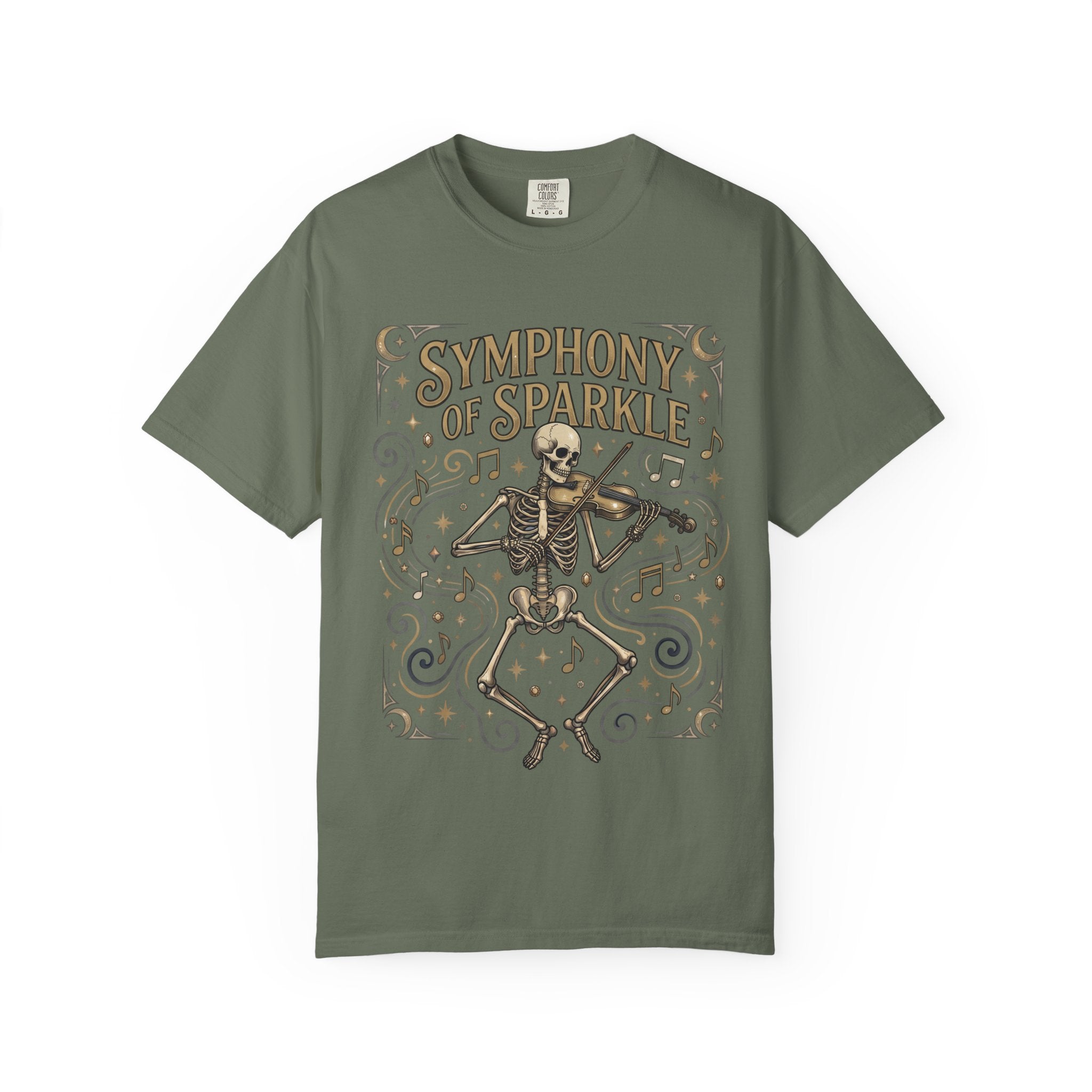 Symphony of Sparkle Tee (Rectangle) - Comfort Colors