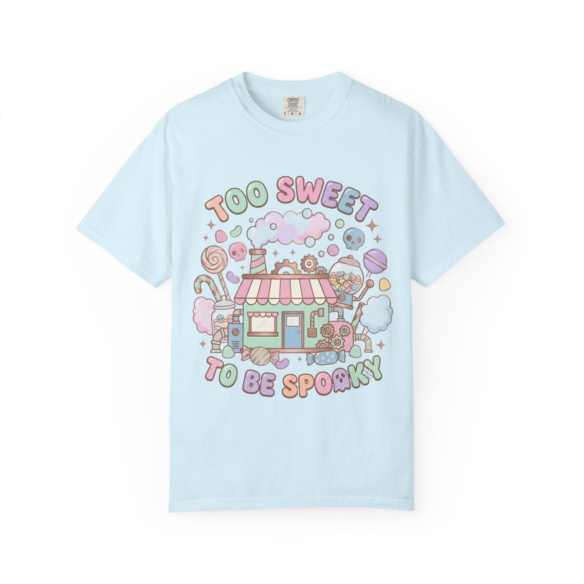 Too Sweet To Be Spooky Tee - Comfort Colors