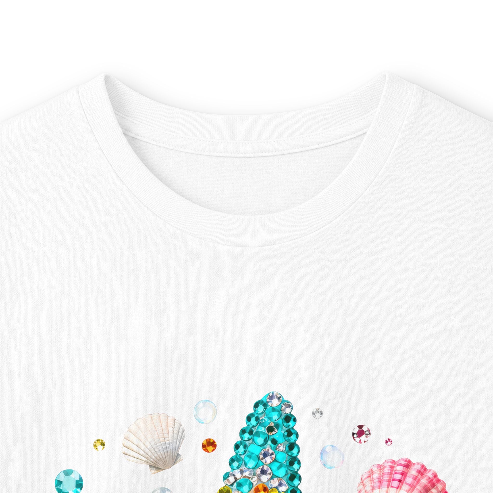 Jeweled Starfish Long Sleeve Tee - Gildan