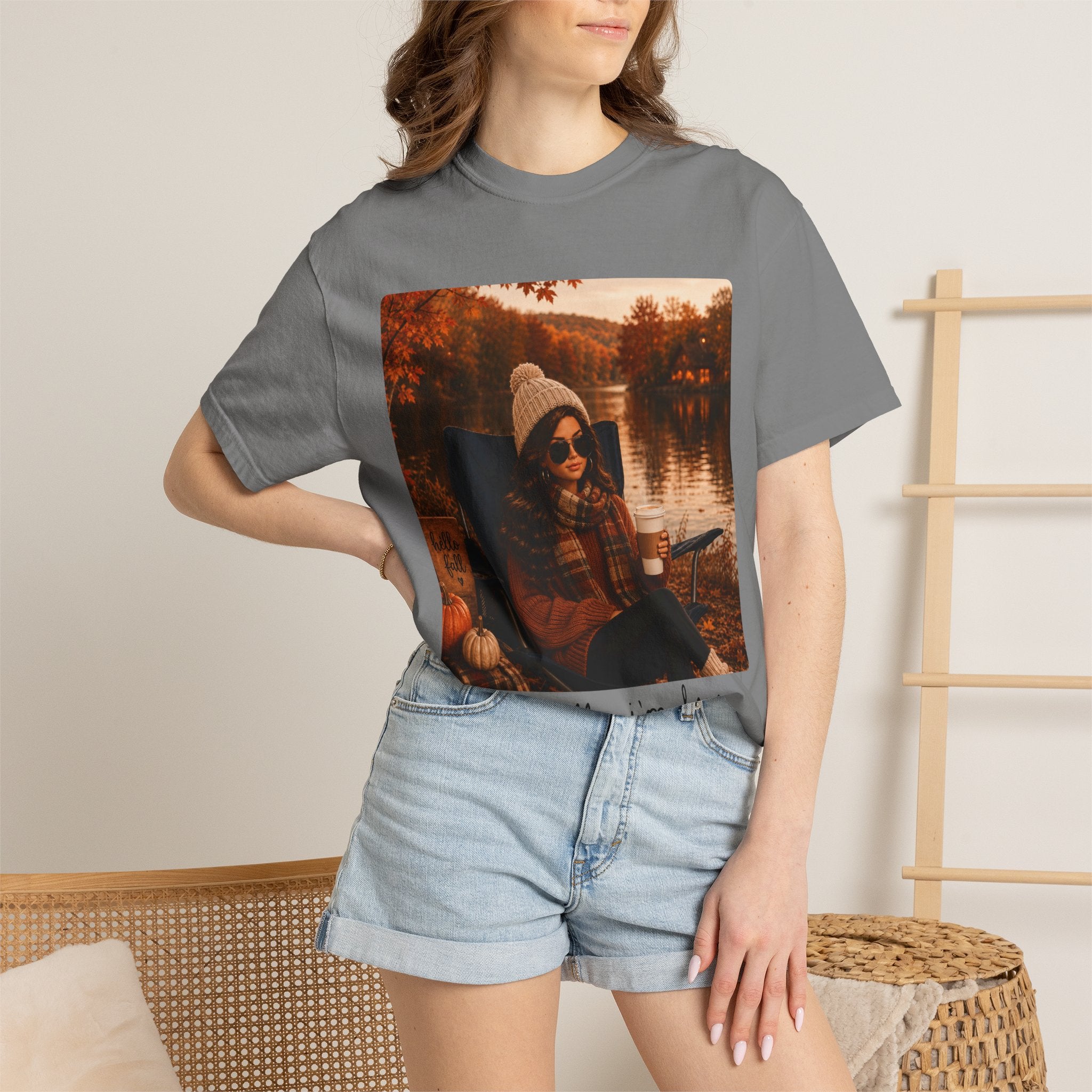 Mentally I'm Here Tee - Comfort Colors
