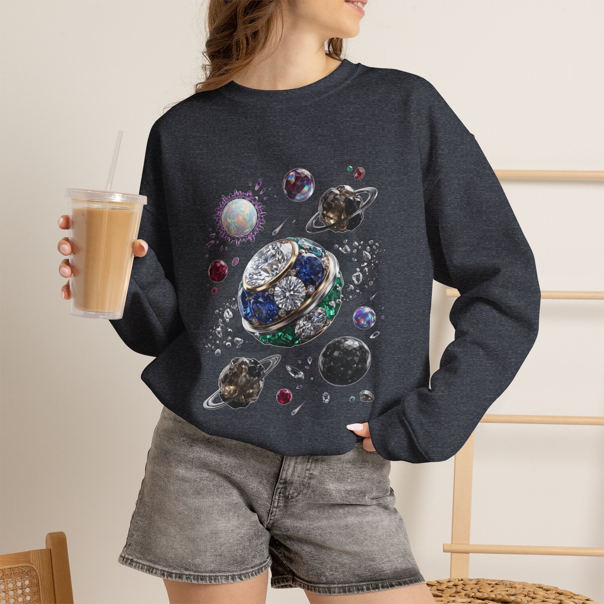 Cosmic Nebula Sweatshirt - Gildan