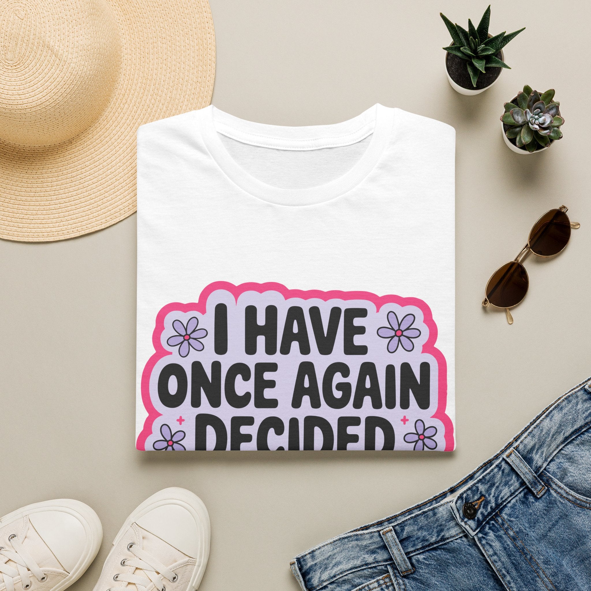 Decided To Be Difficult Tee - Gildan