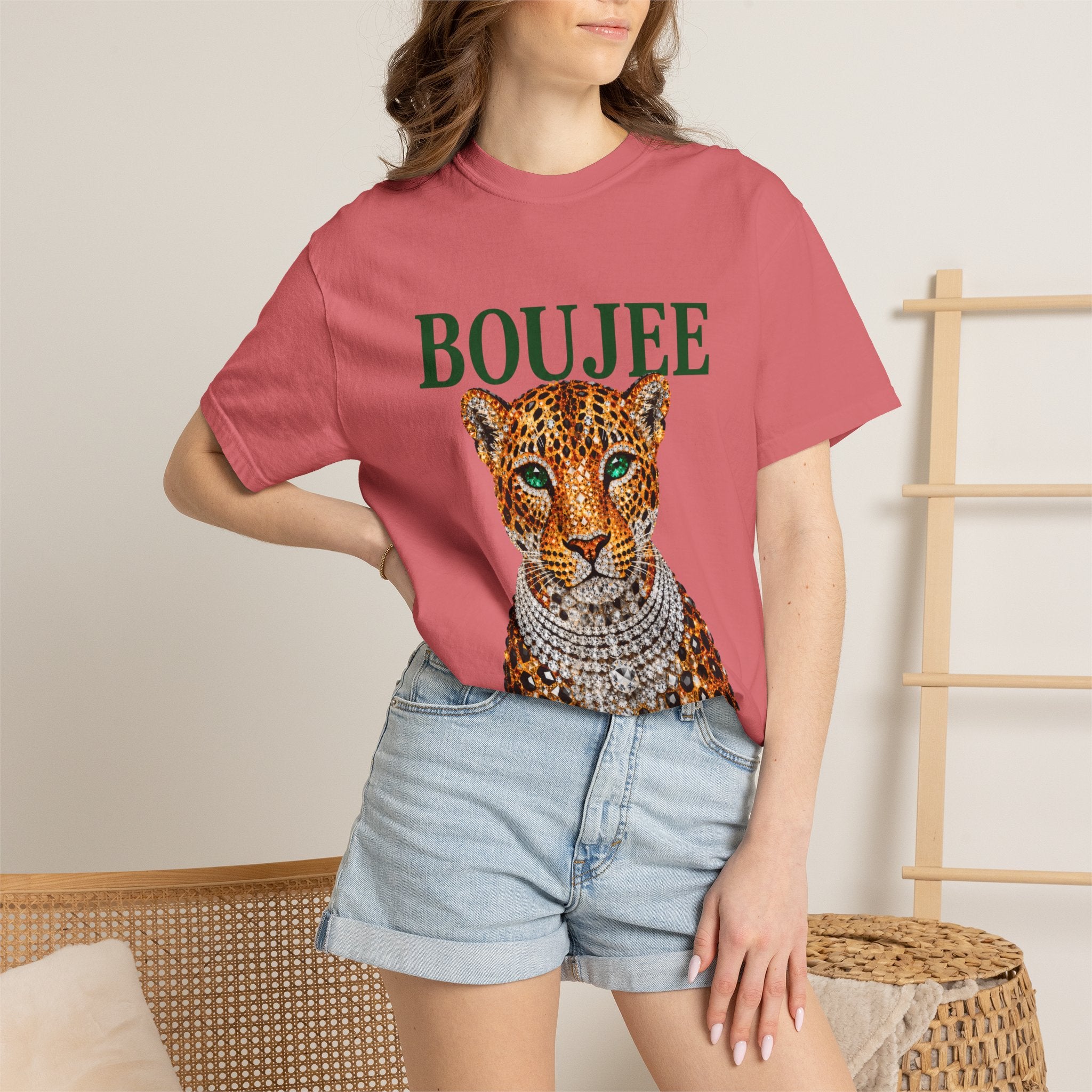 Jeweled Boujee Tee - Comfort Colors