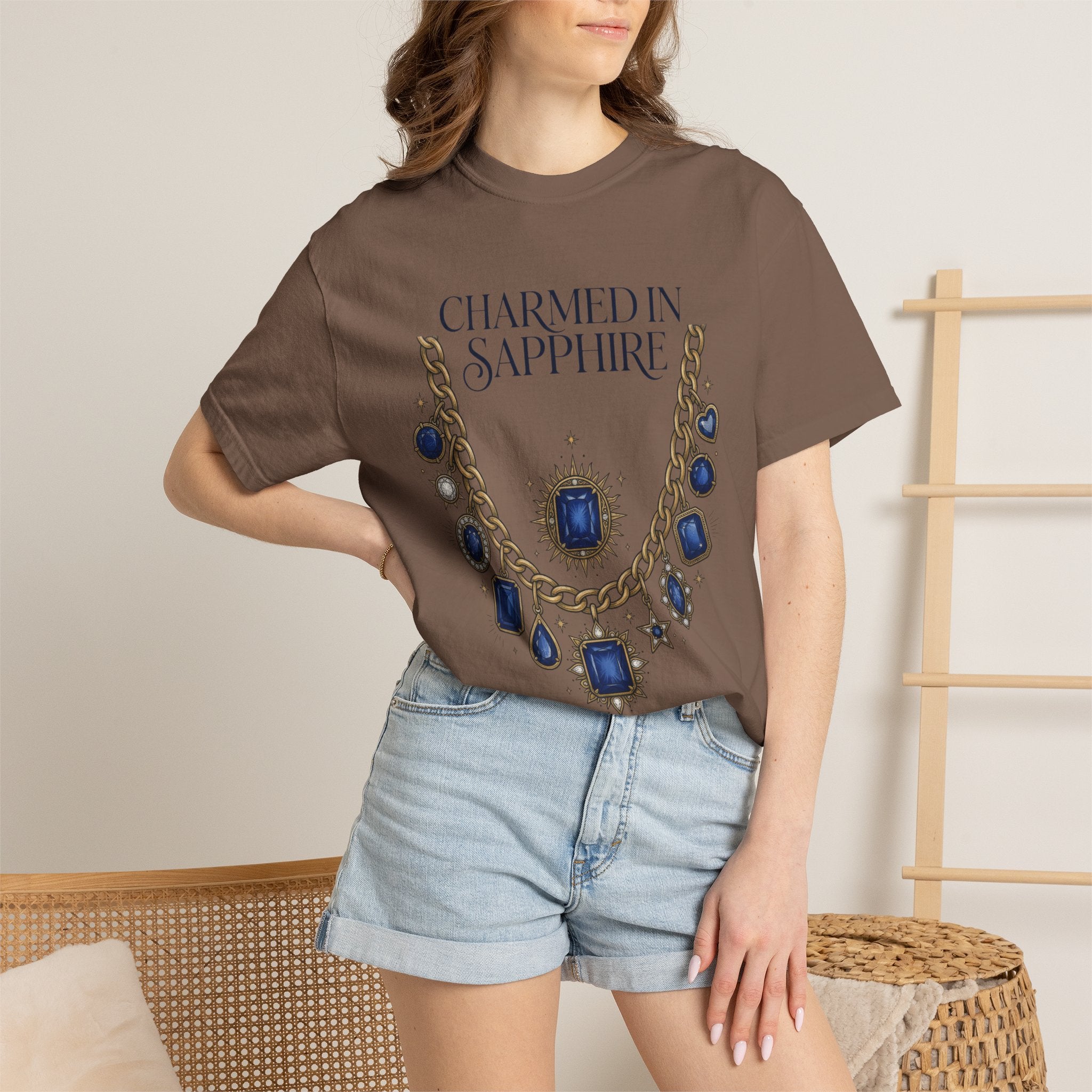 Charmed in Sapphire Tee - Comfort Colors