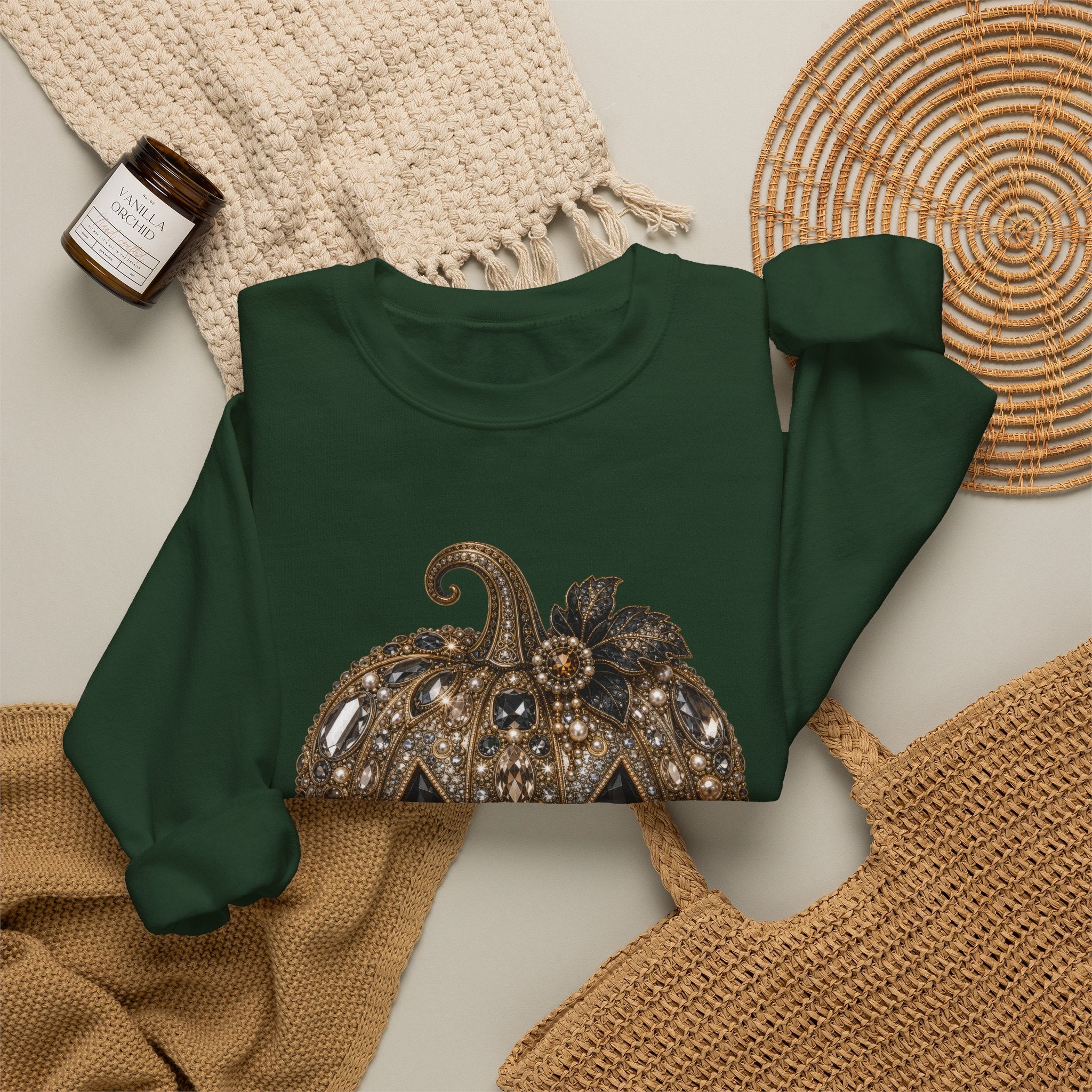 Jeweled Harvest Sweatshirt - Gildan