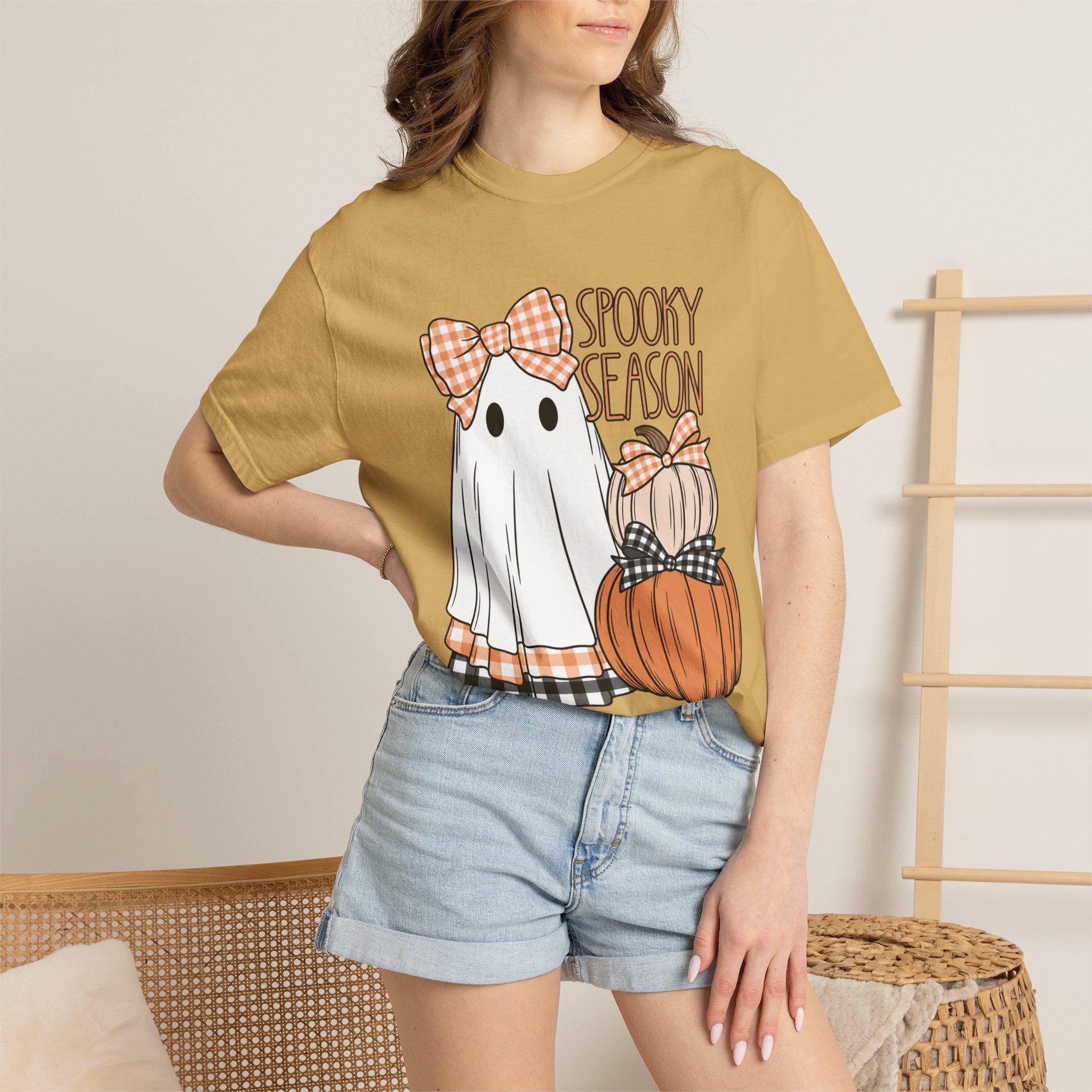 The Bow Ghost Tee - Comfort Colors