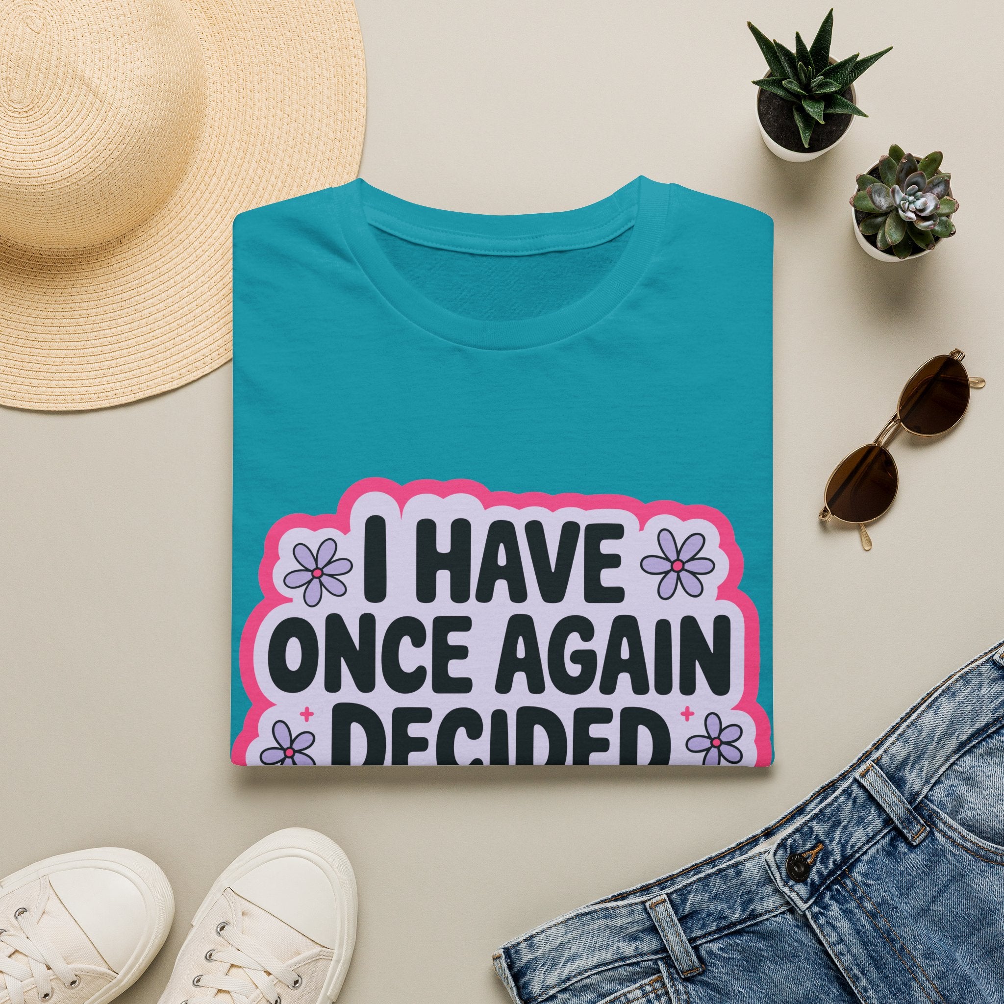 Decided To Be Difficult Tee - Gildan