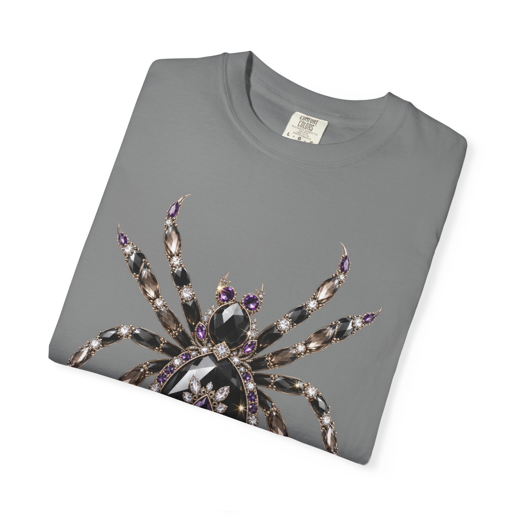 Jeweled Spider Tee - Comfort Colors