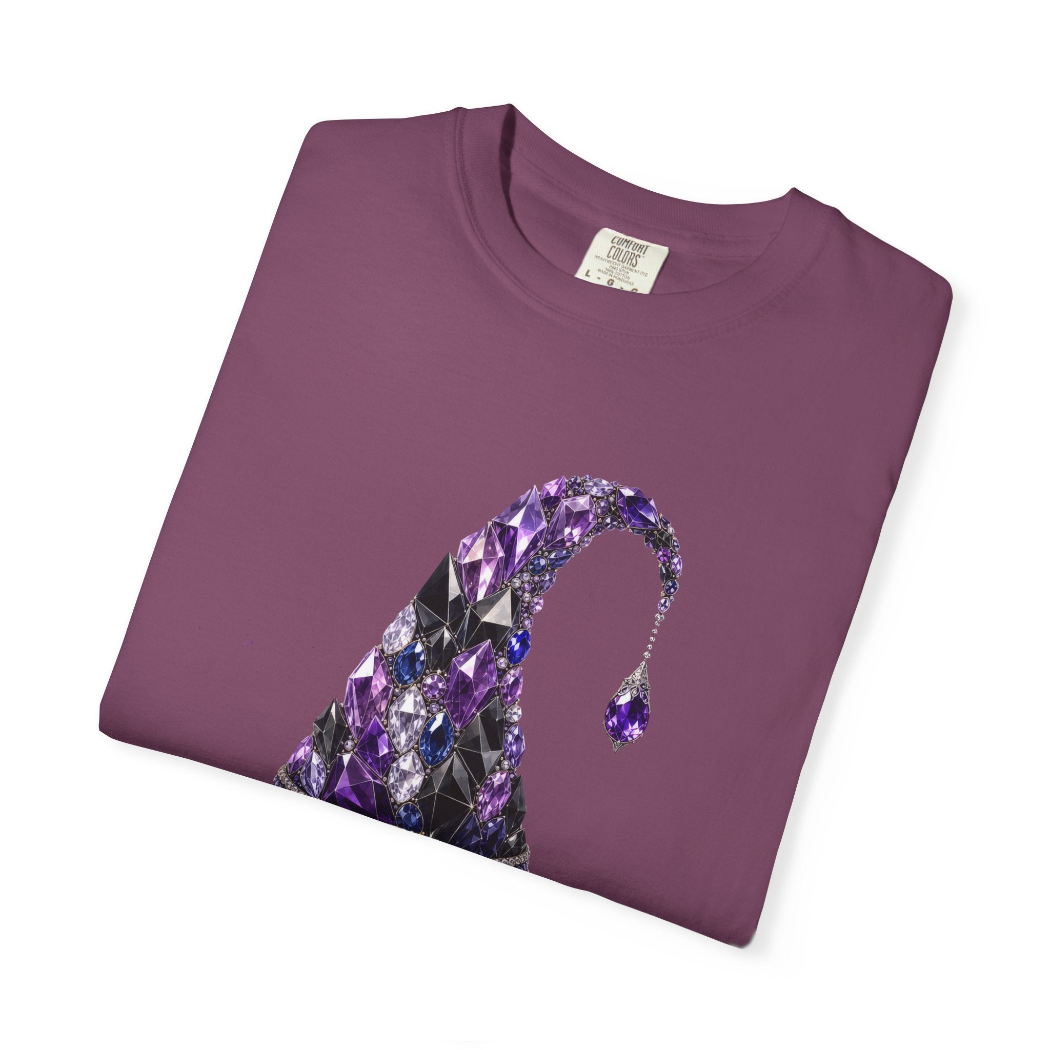 Jeweled Witches Hat Tee - Comfort Colors