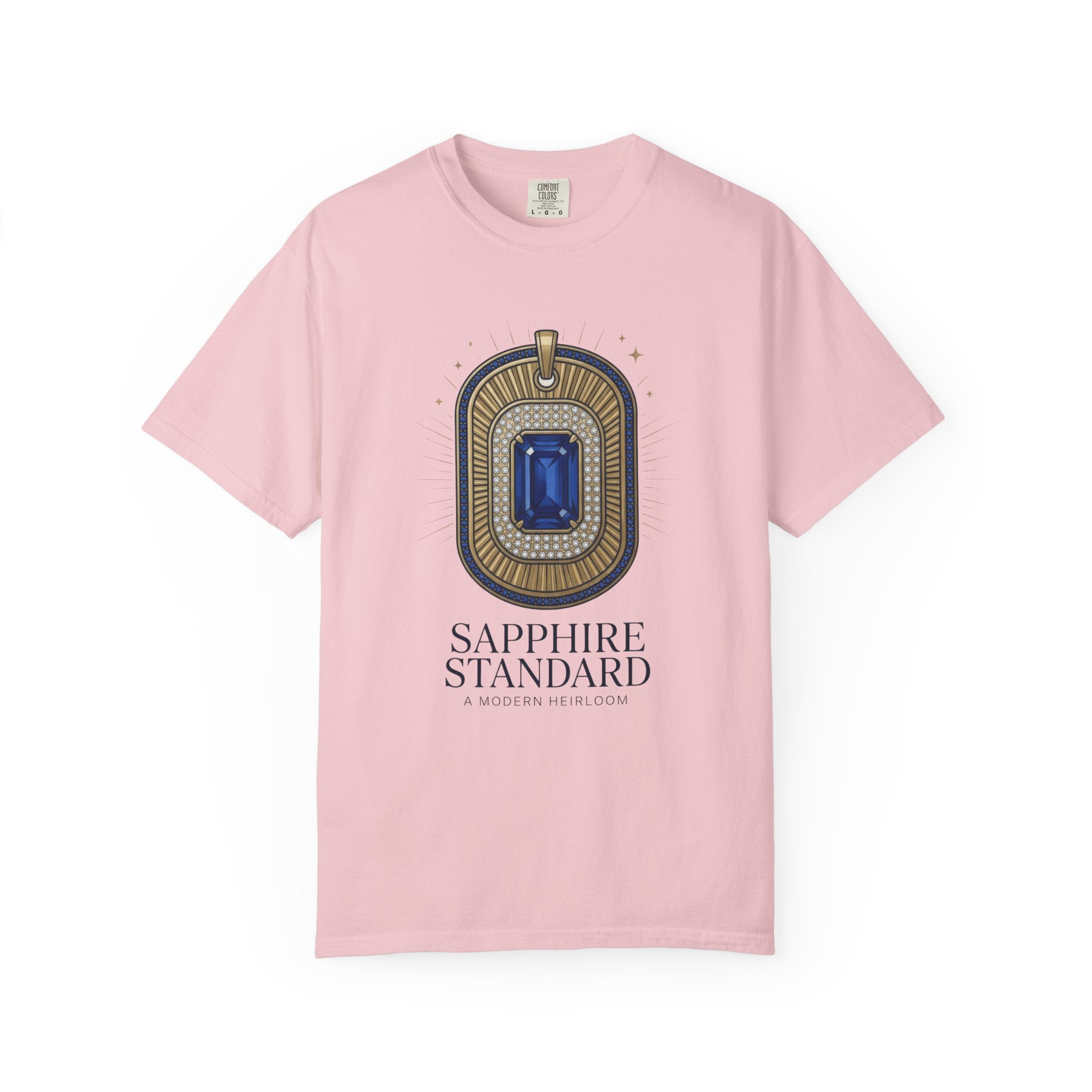 The Sapphire Standard Tee - Comfort Colors