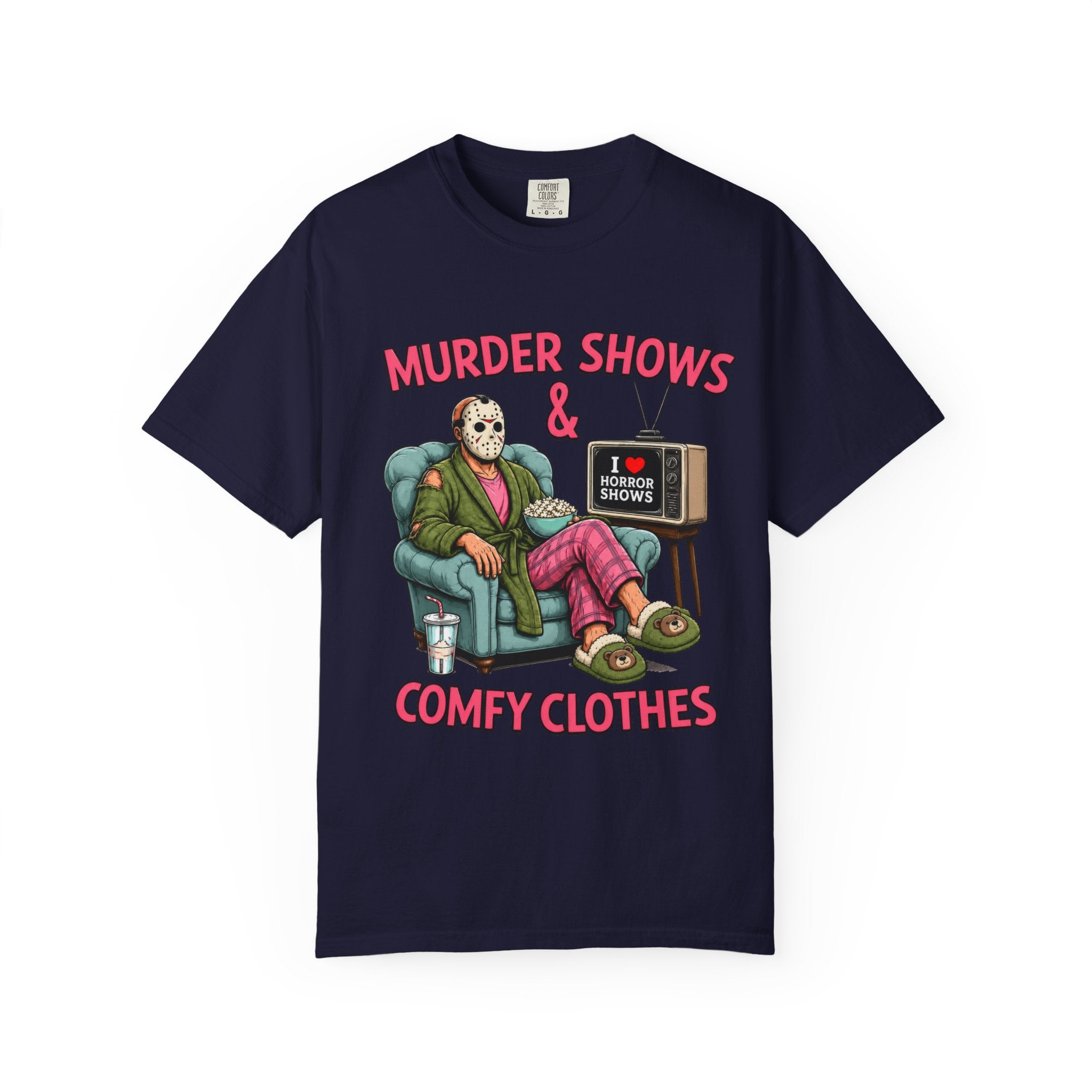 Murder Shows and Comfy Clothes T-shirt - Comfort colors