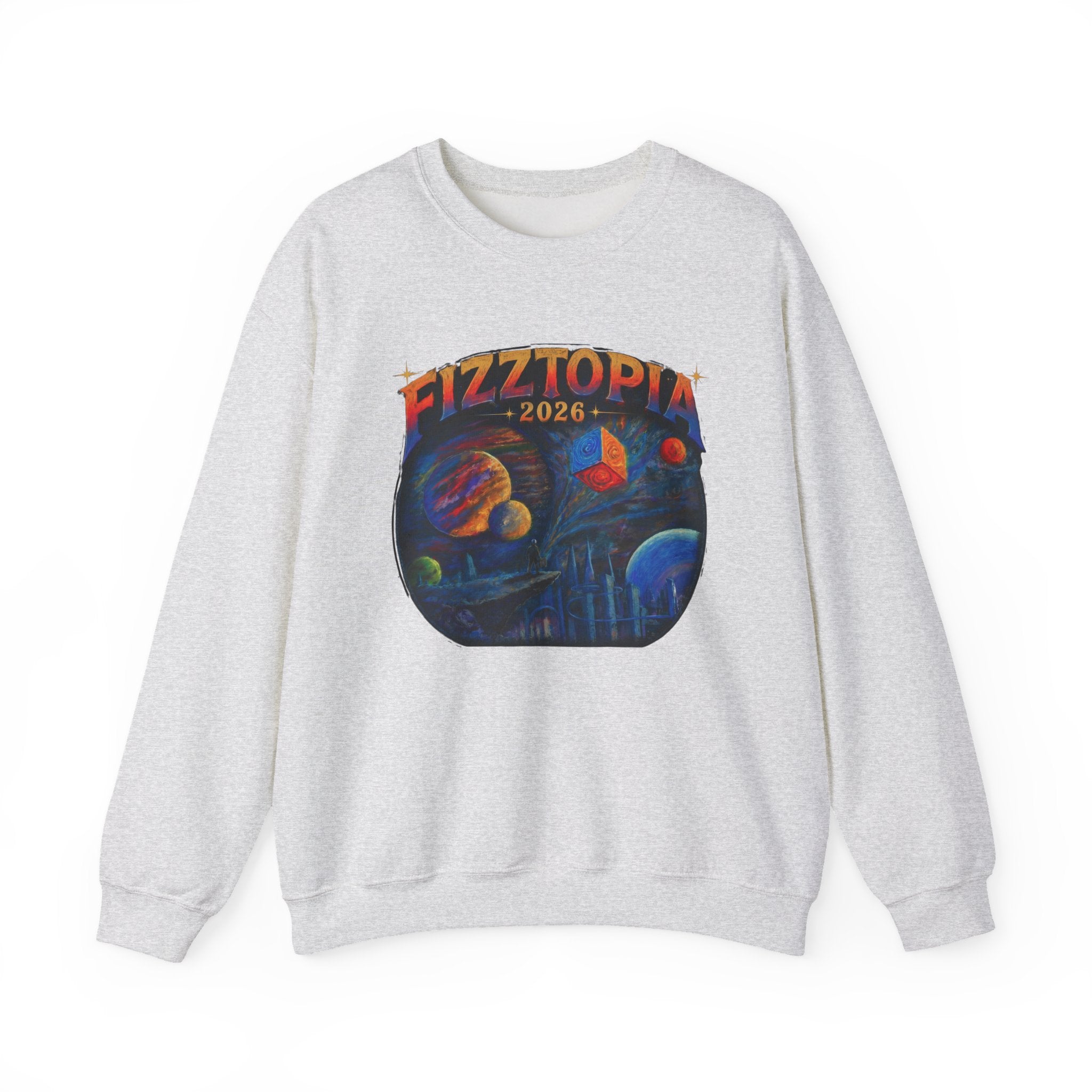 Daddy Ring Bomb's Fizztopia Galaxy Sweatshirt - Gildan