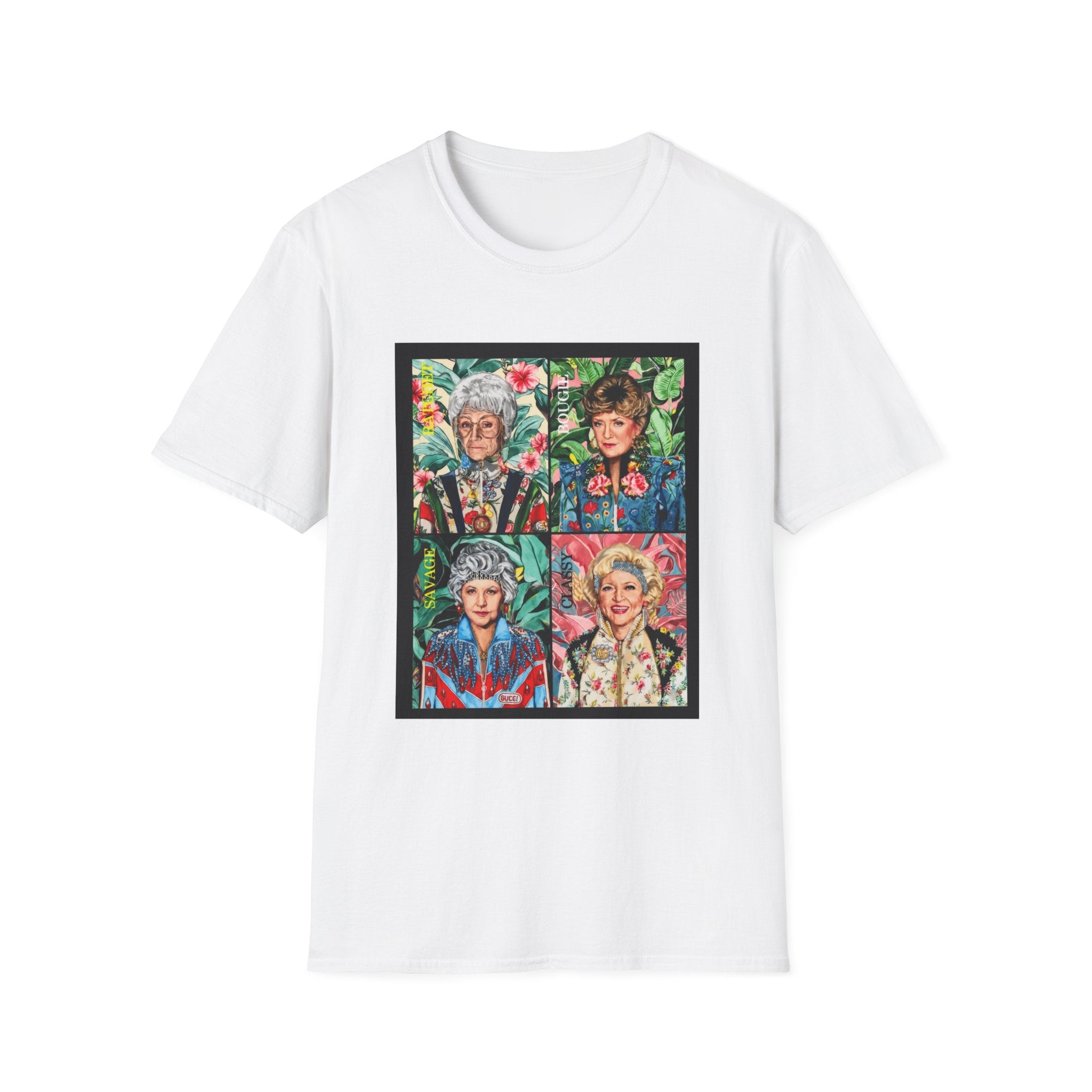 Golden Baddies Tee - Gildan
