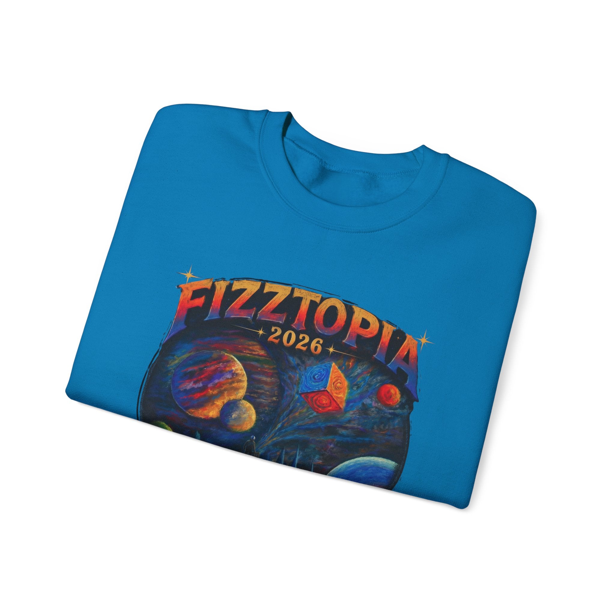 Daddy Ring Bomb's Fizztopia Galaxy Sweatshirt - Gildan