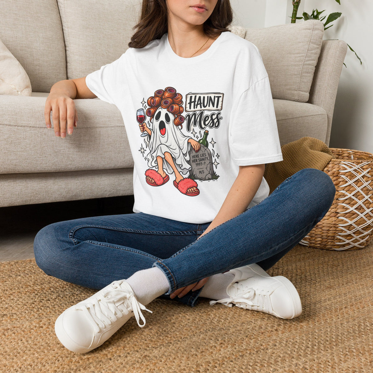 Haunt Mess Tee - Gildan