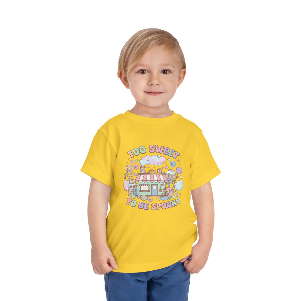 Too Sweet To Be Spooky Toddler Tee