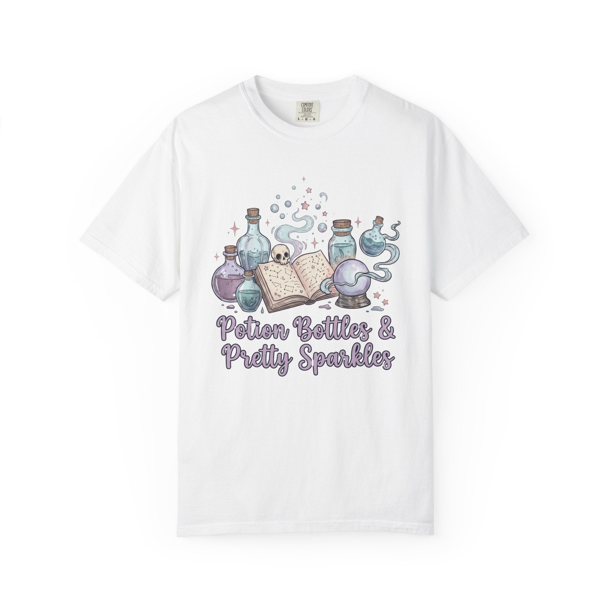 Potion Bottles and Pretty Sparkles Tee - Comfort Colors