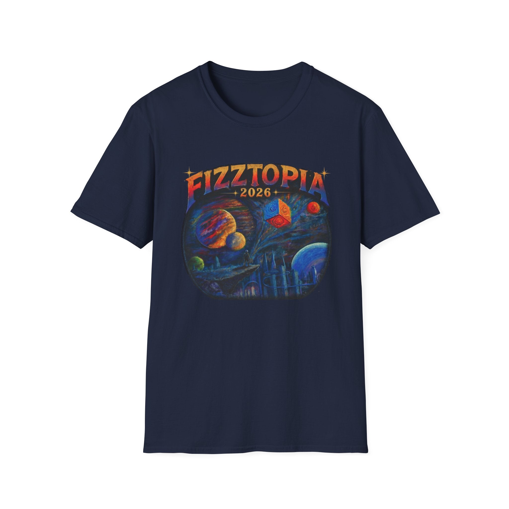 Daddy Ring Bomb's Fizztopia Galaxy Shirt - Gildan Tee