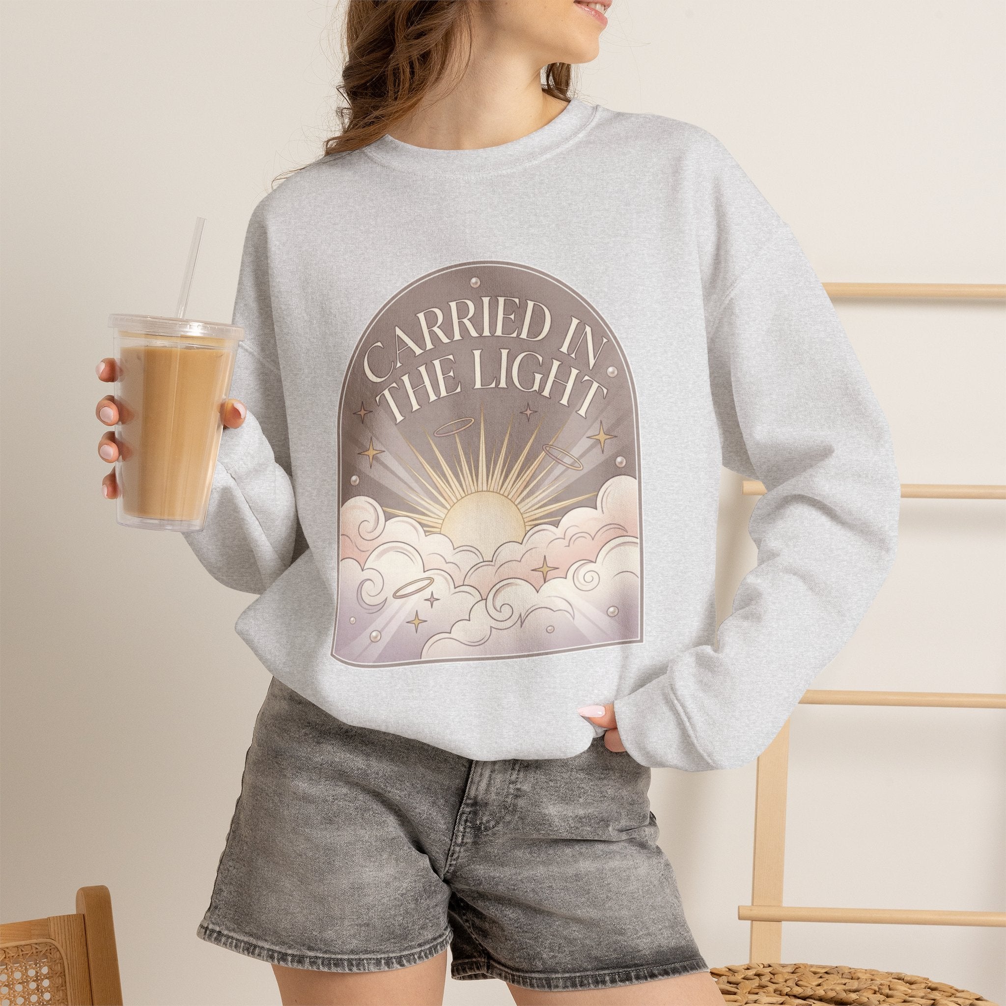 Carried In The Light Sweatshirt - Gildan