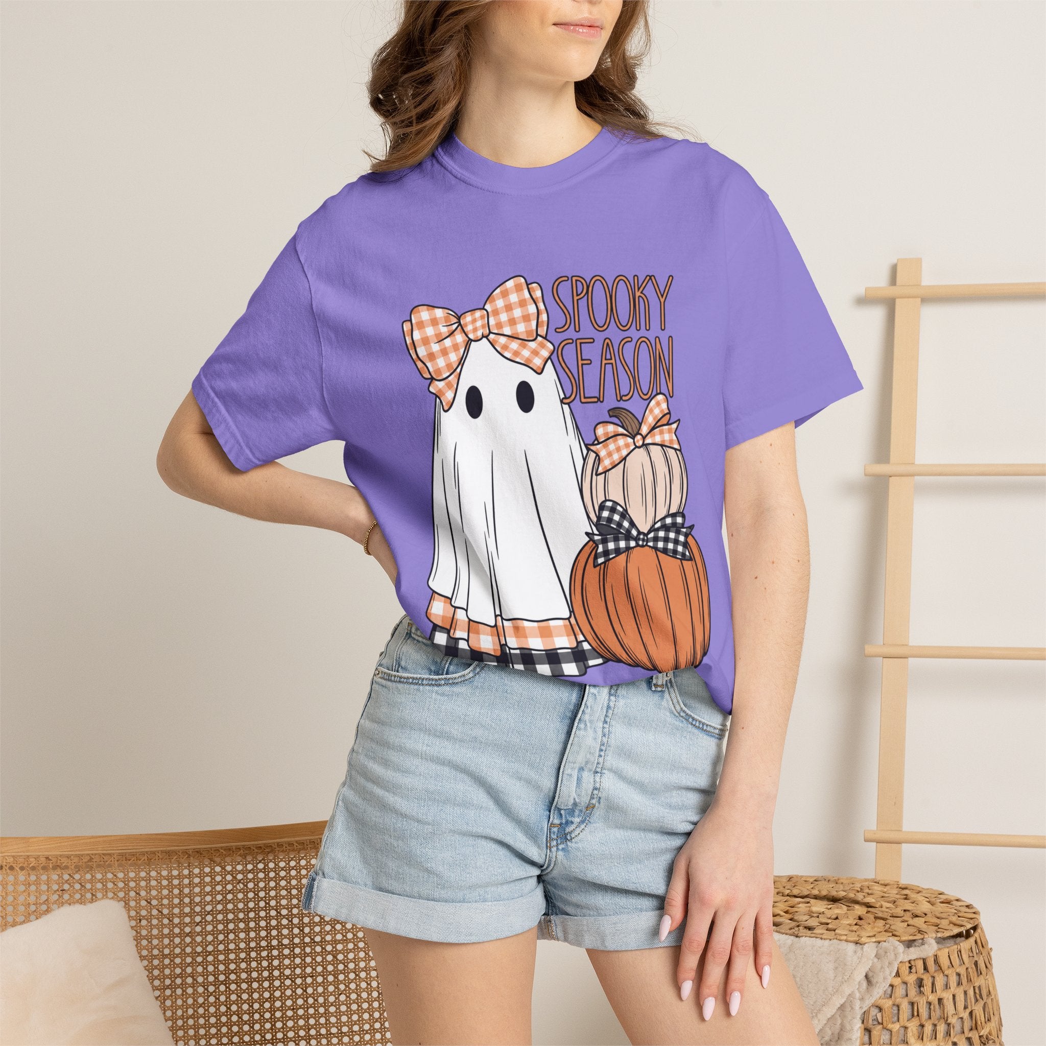 The Bow Ghost Tee - Comfort Colors