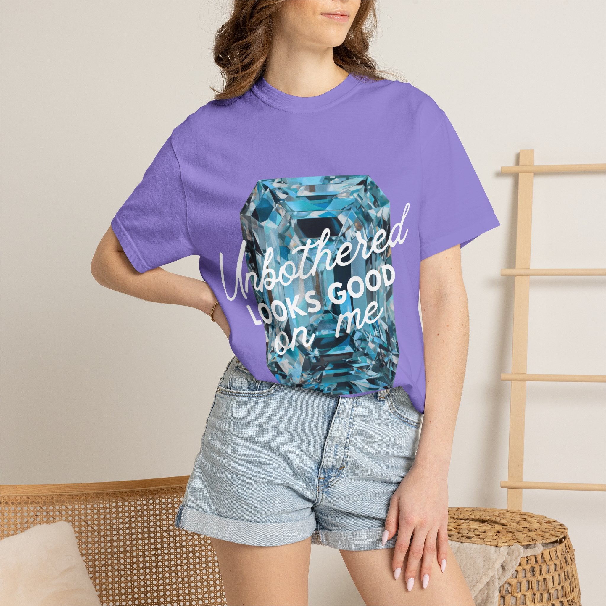 Unbothered Looks Good Tee - Comfort Colors