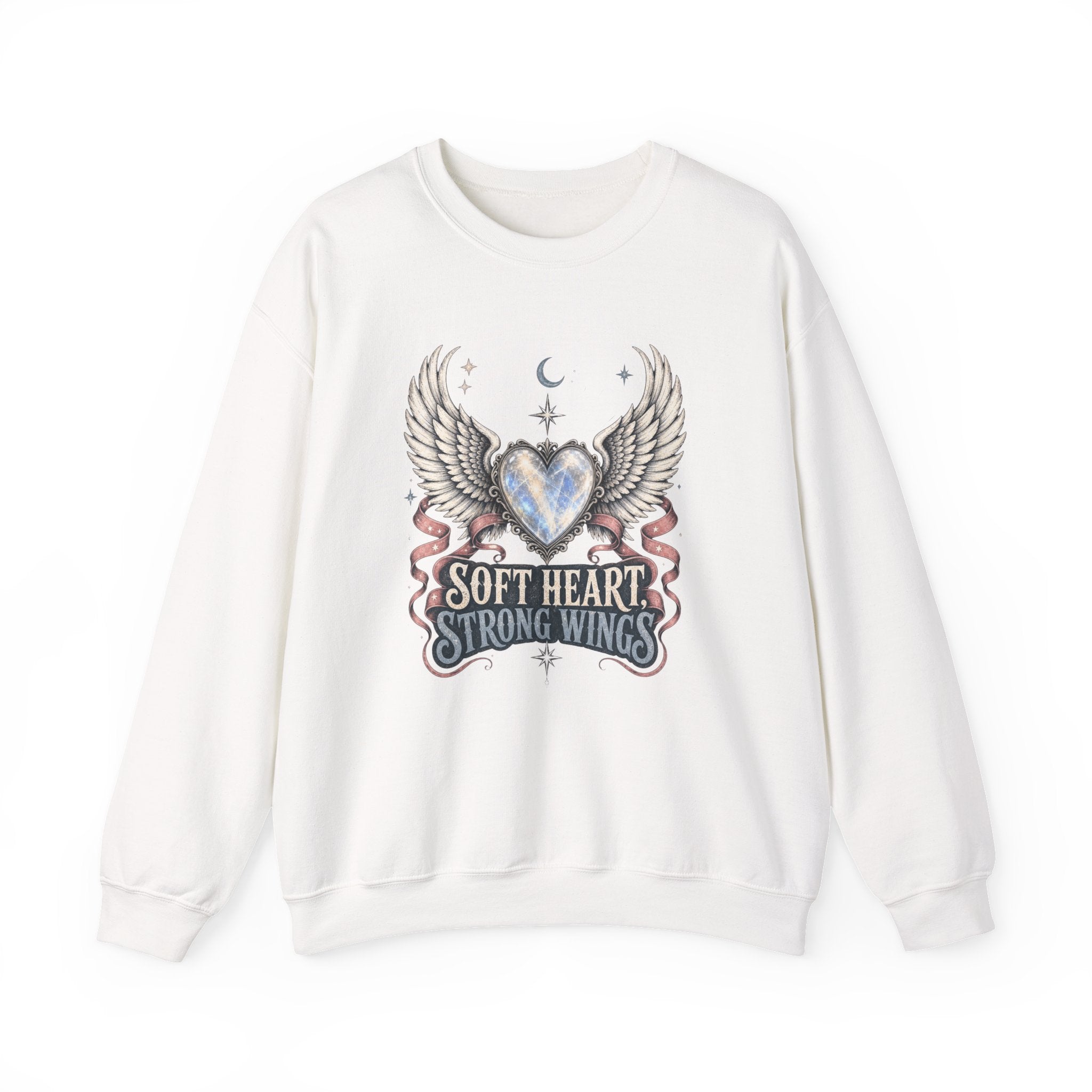 Soft Heart Strong Wings Sweatshirt - Gildan
