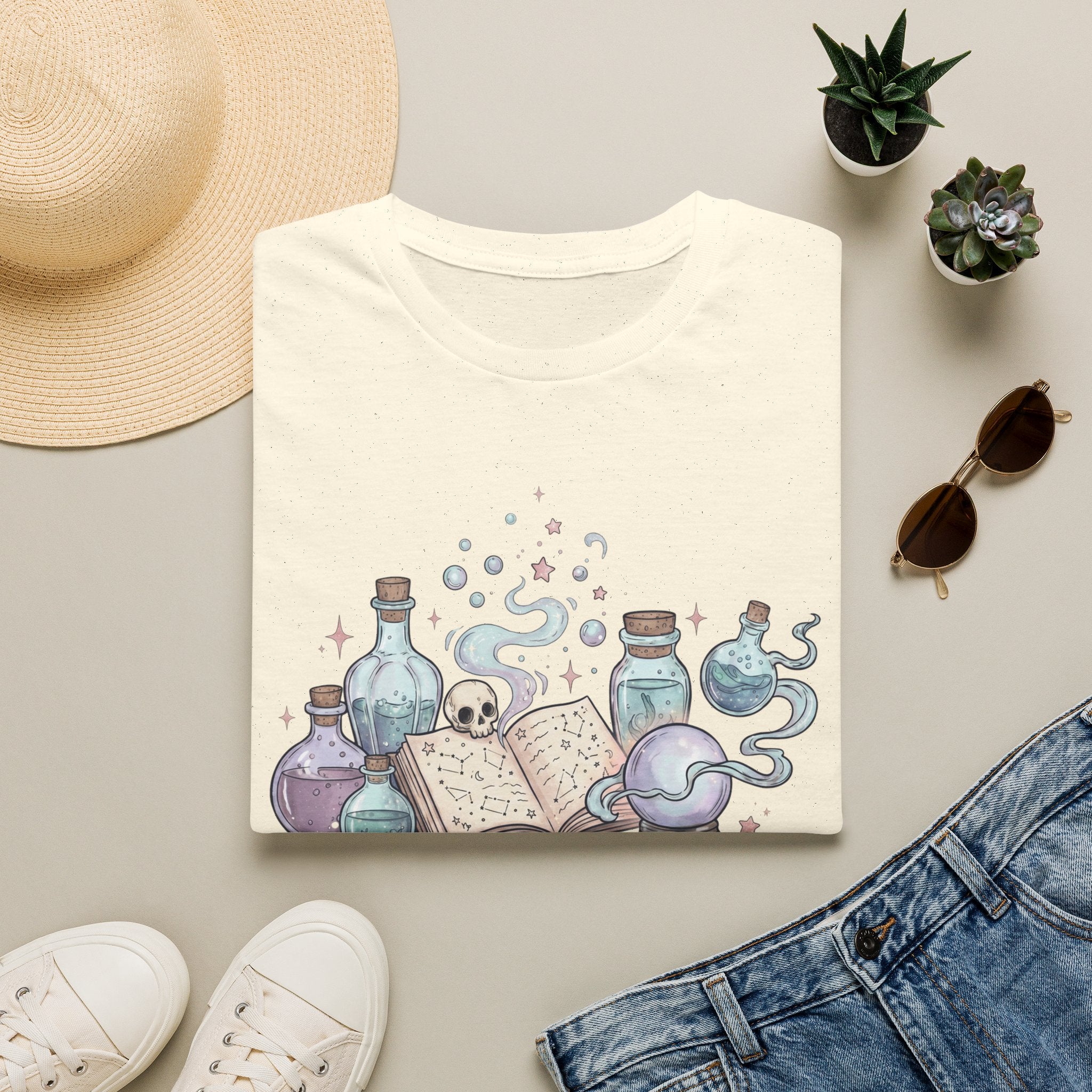 Potion Bottles and Pretty Sparkles Tee - Gildan