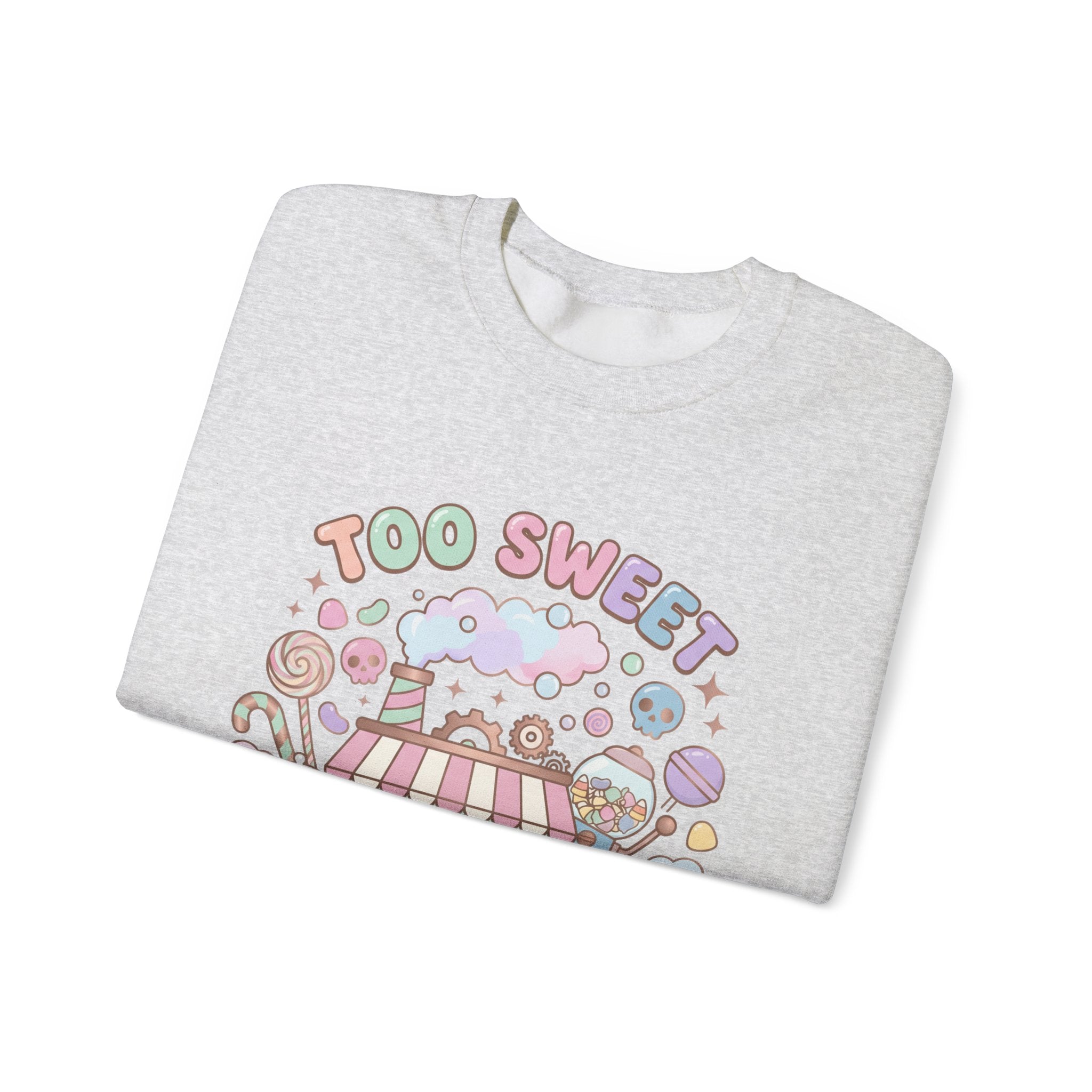 Too Sweet To Be Spooky Sweatshirt - Gildan