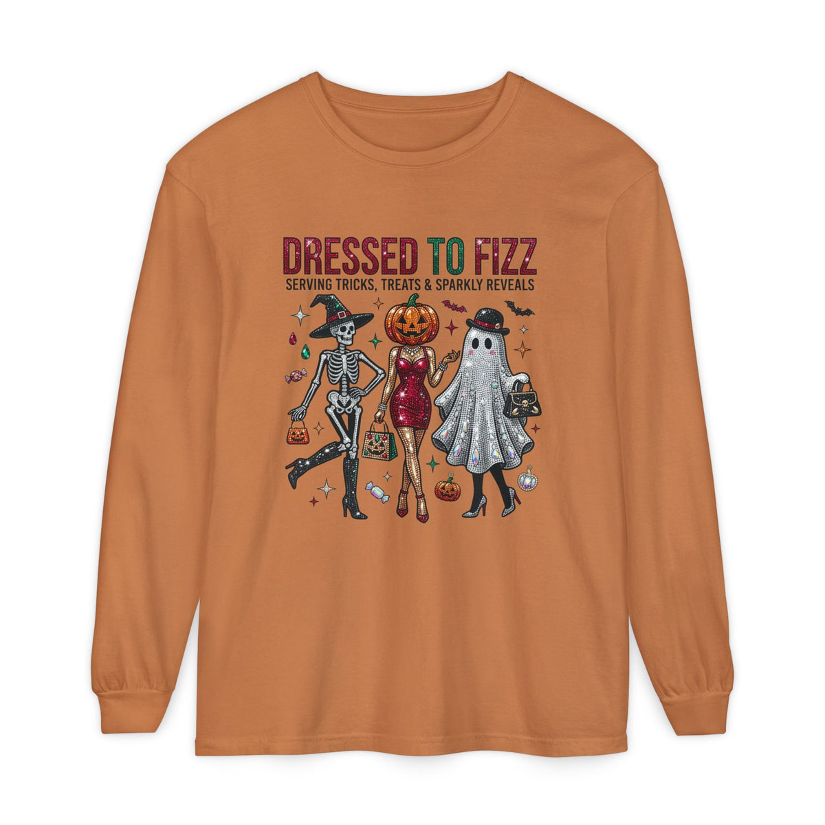 Dressed To Fizz Long Sleeve - Comfort Colors