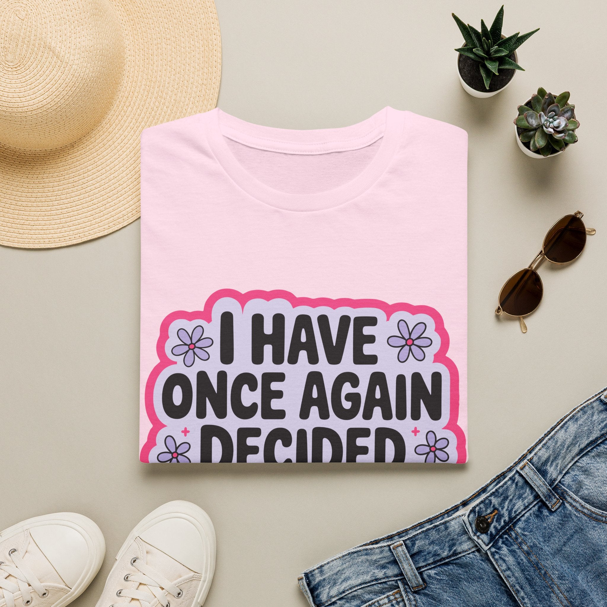 Decided To Be Difficult Tee - Gildan