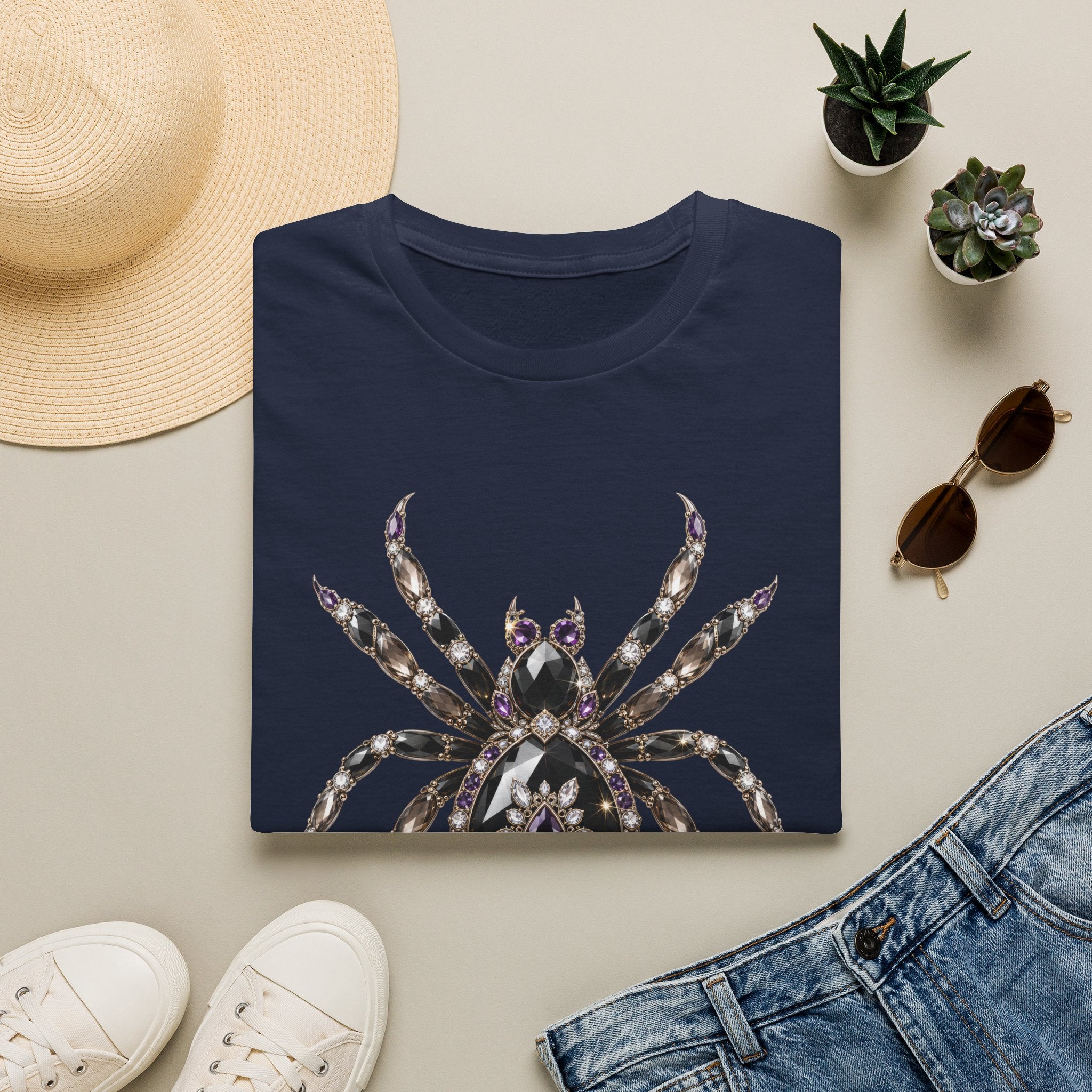 The Jeweled Spider Tee - Gildan