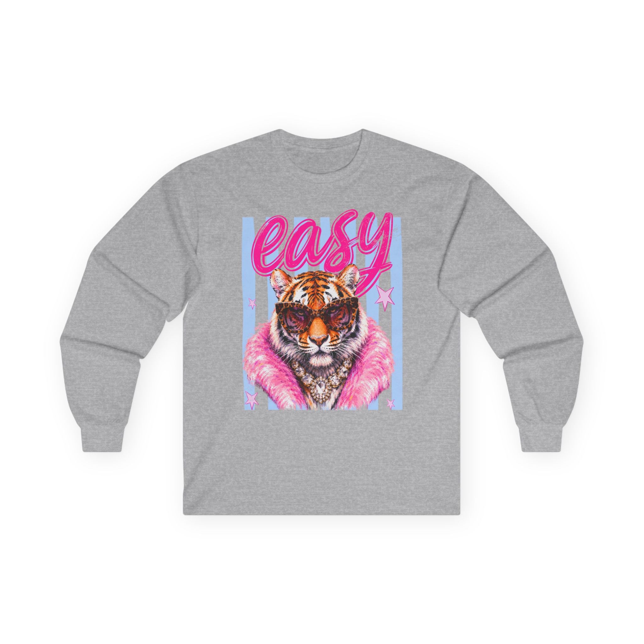 Easy Tiger Long Sleeve Tee - Gildan