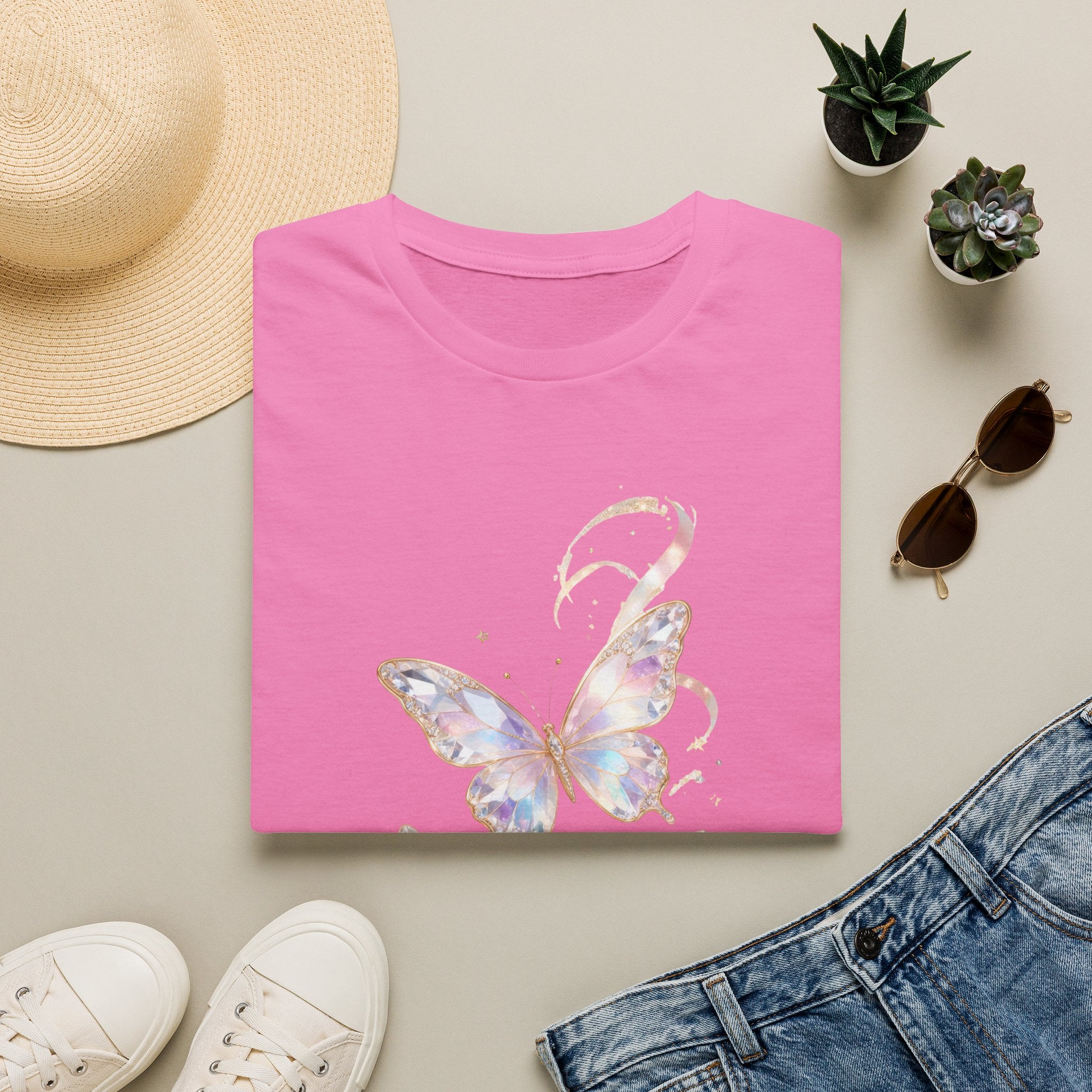 Halo Butterfly Tee - Gildan