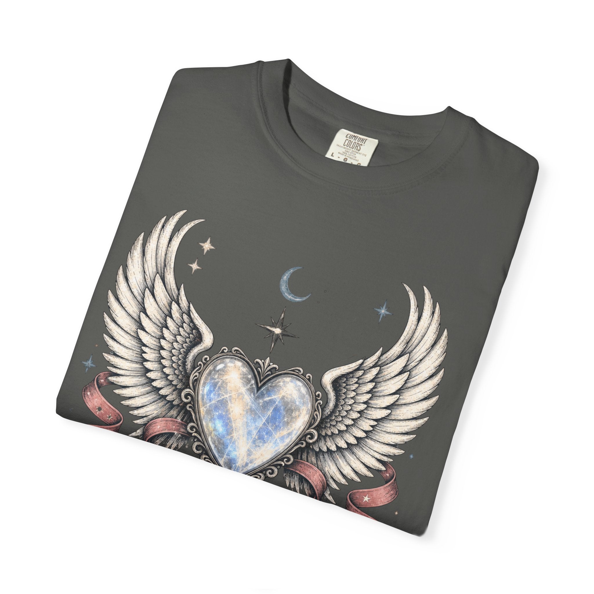 Soft Heart Strong Wings Tee - Comfort Colors