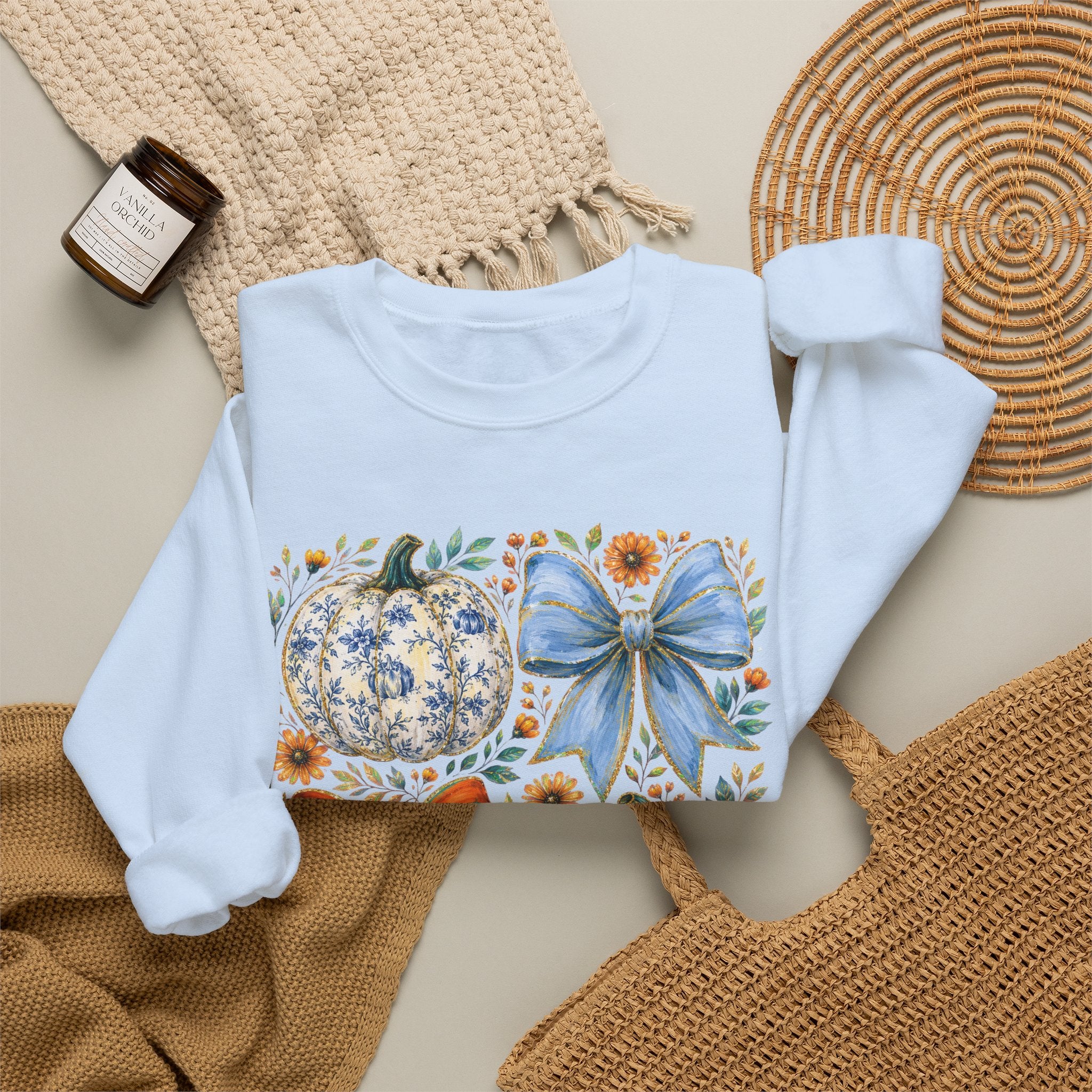 Fall Autumn Cozy Sweatshirt - Gildan