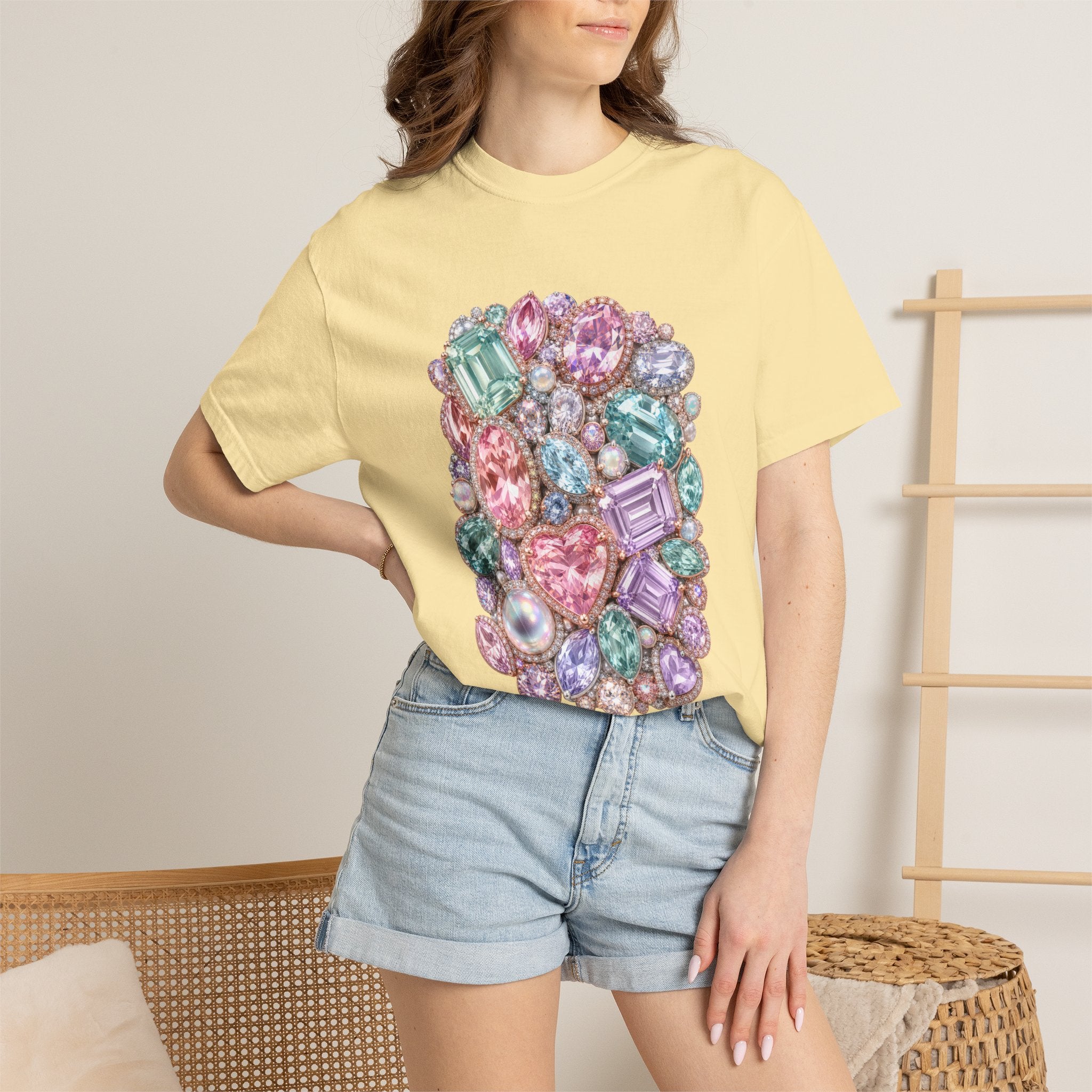 Halo Gemstone Tee - Comfort Colors