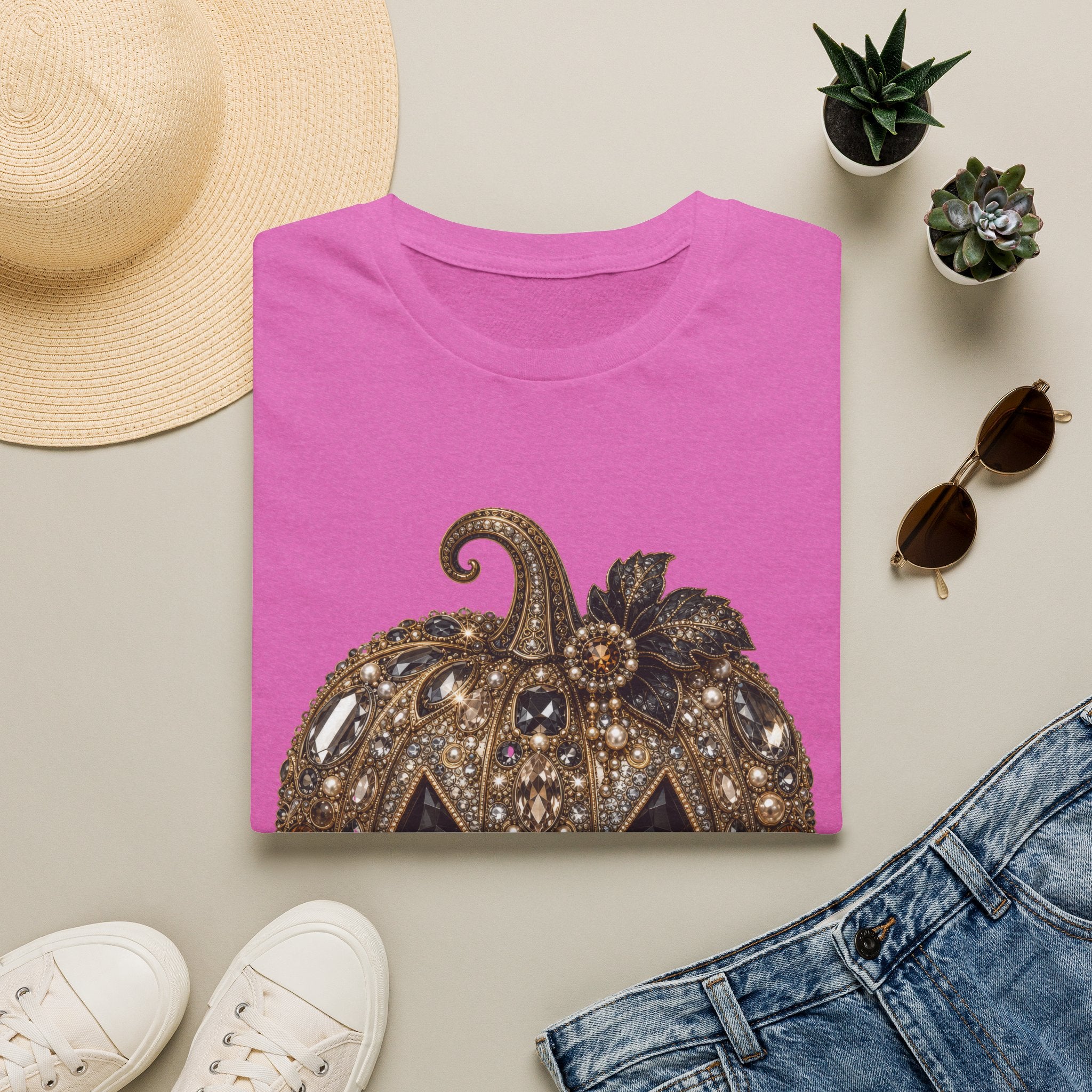 The Jeweled Pumpkin Tee - Gildan