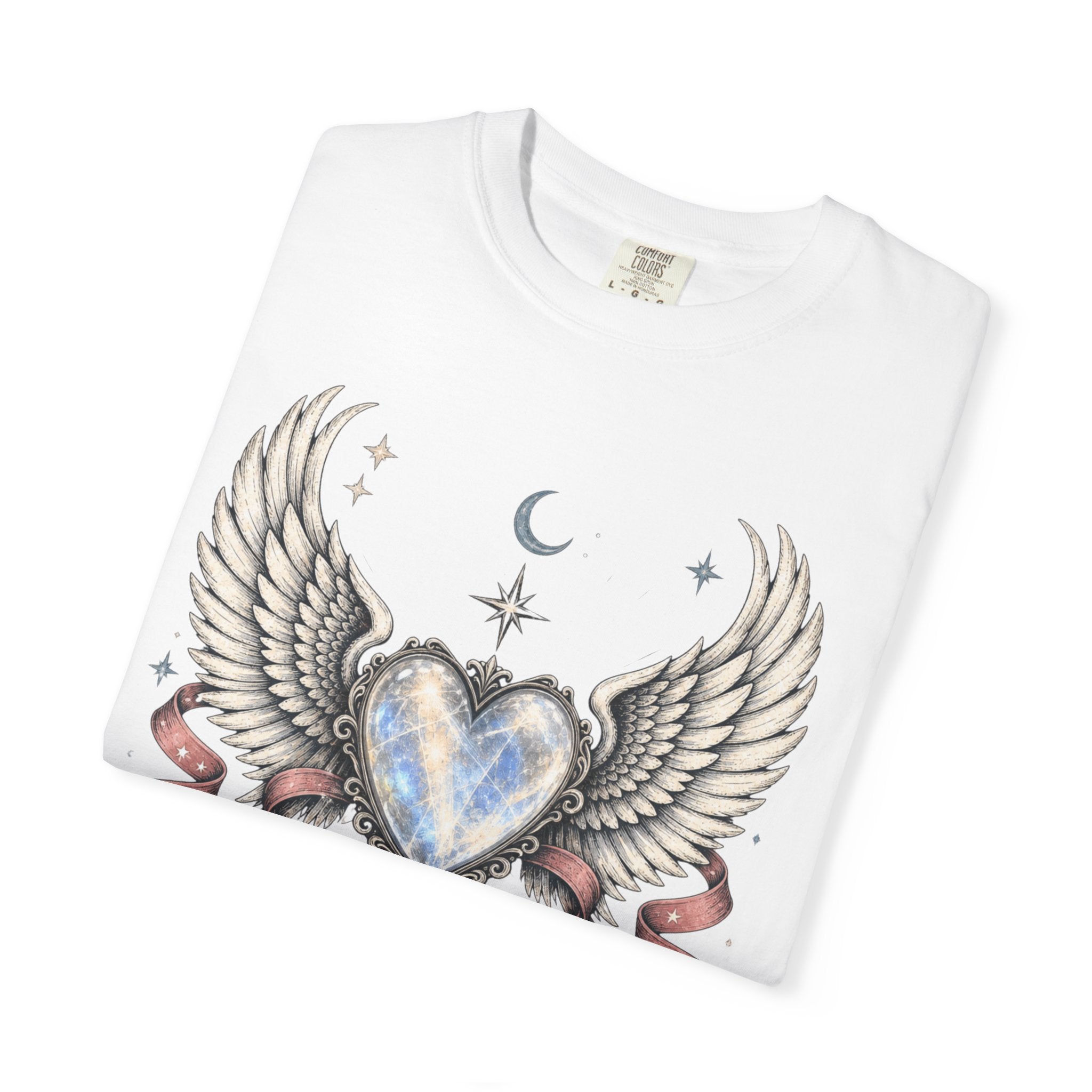 Soft Heart Strong Wings Tee - Comfort Colors