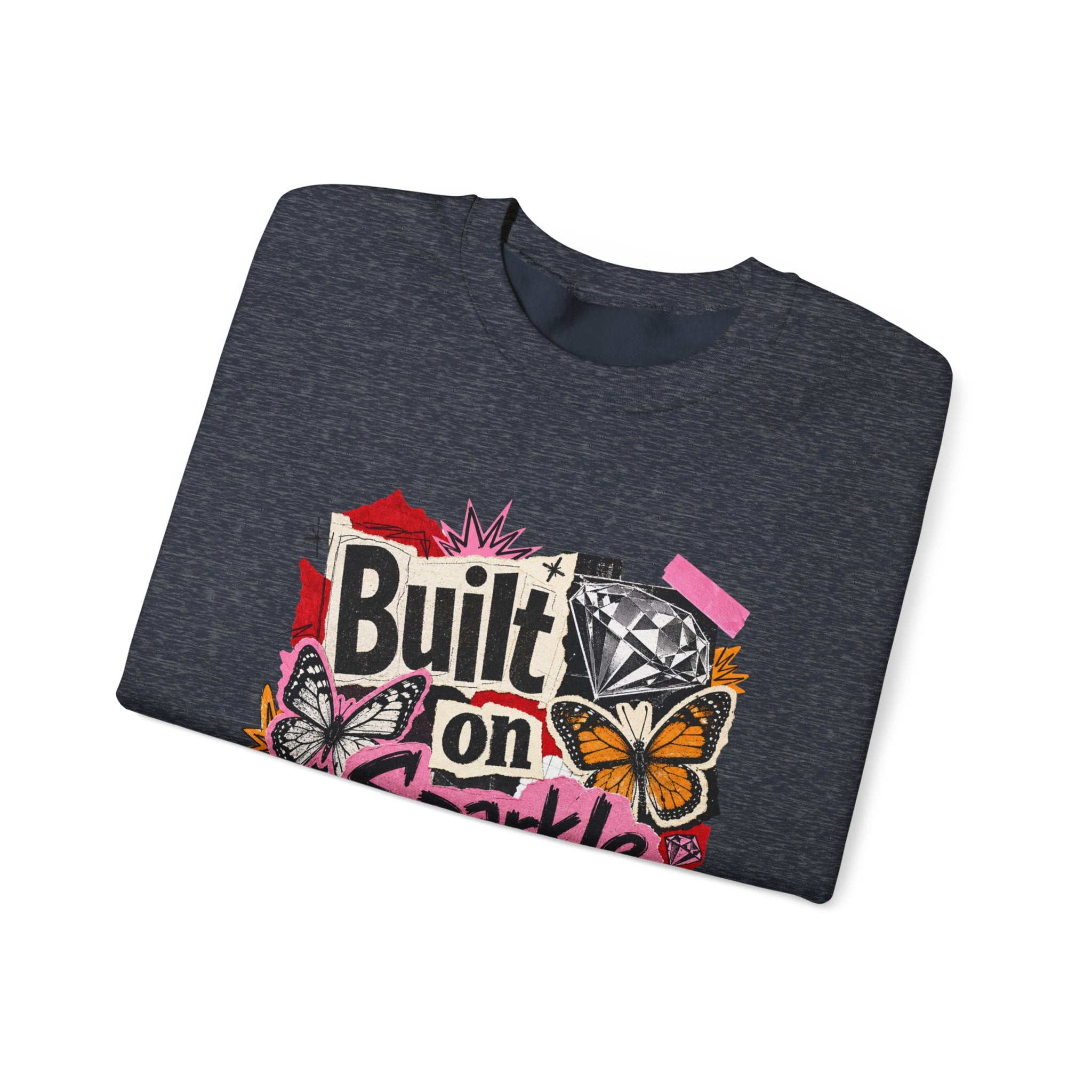 Built on Sparkle Sweatshirt - Gildan