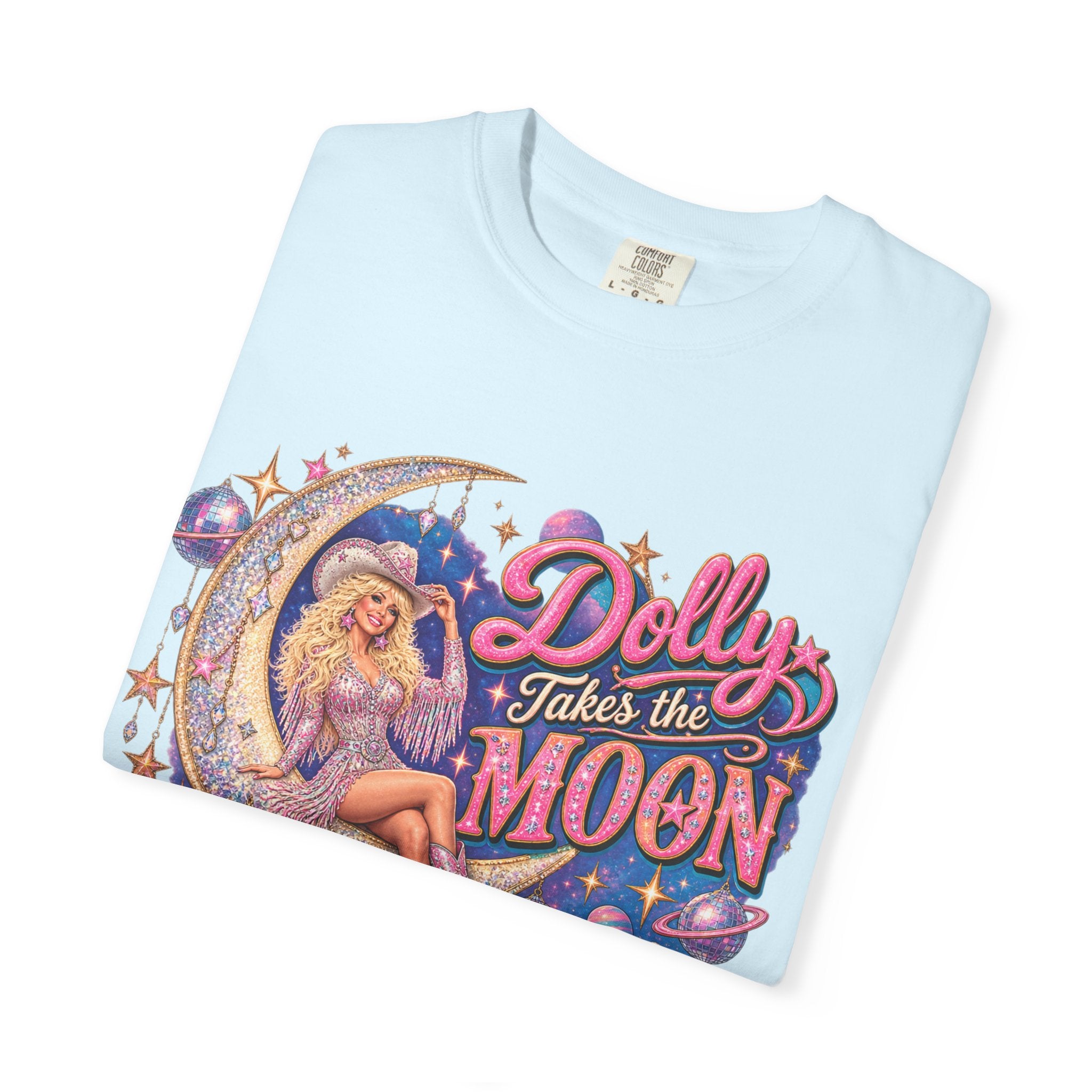 Dolly Takes The Moon Tee