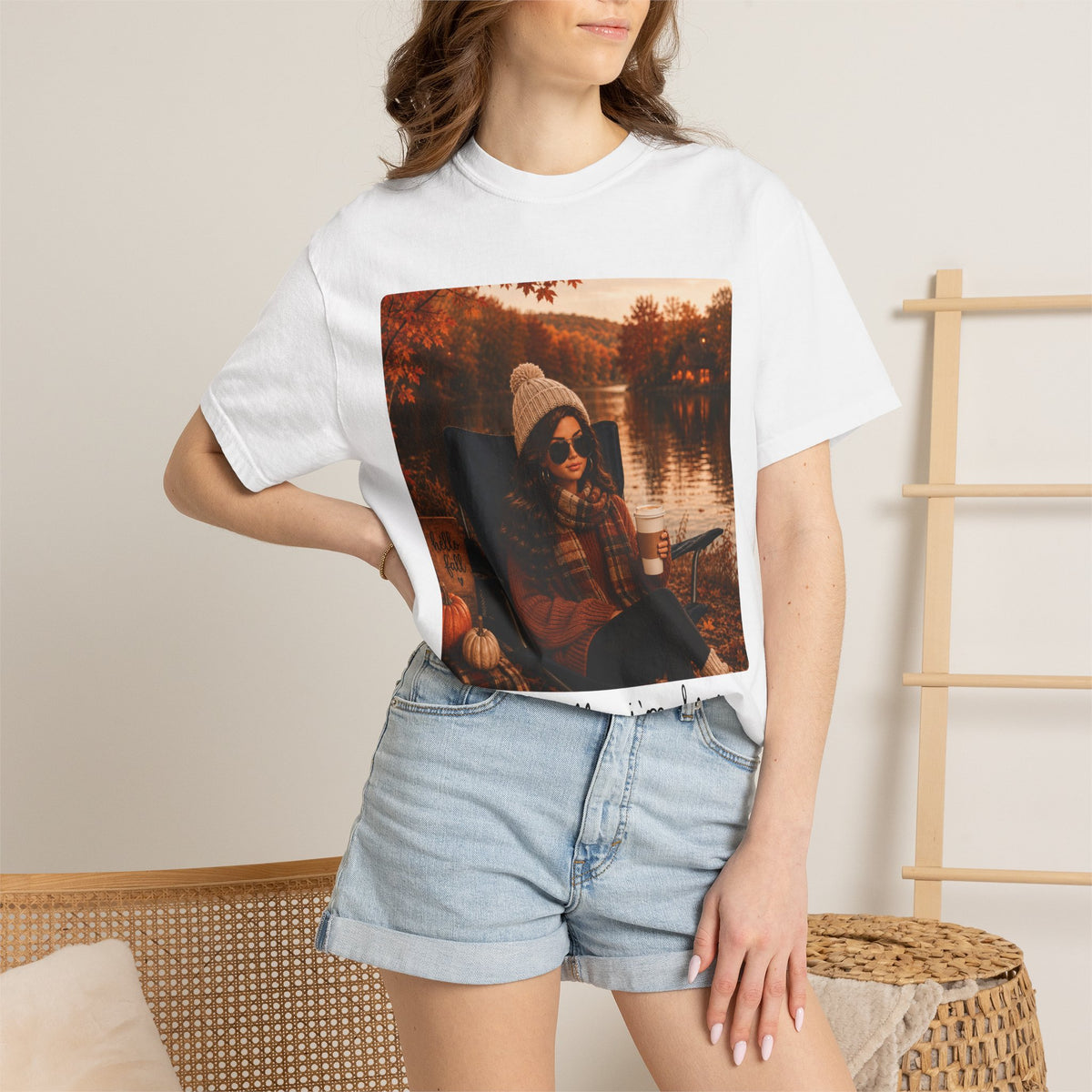 Mentally I'm Here Tee - Comfort Colors