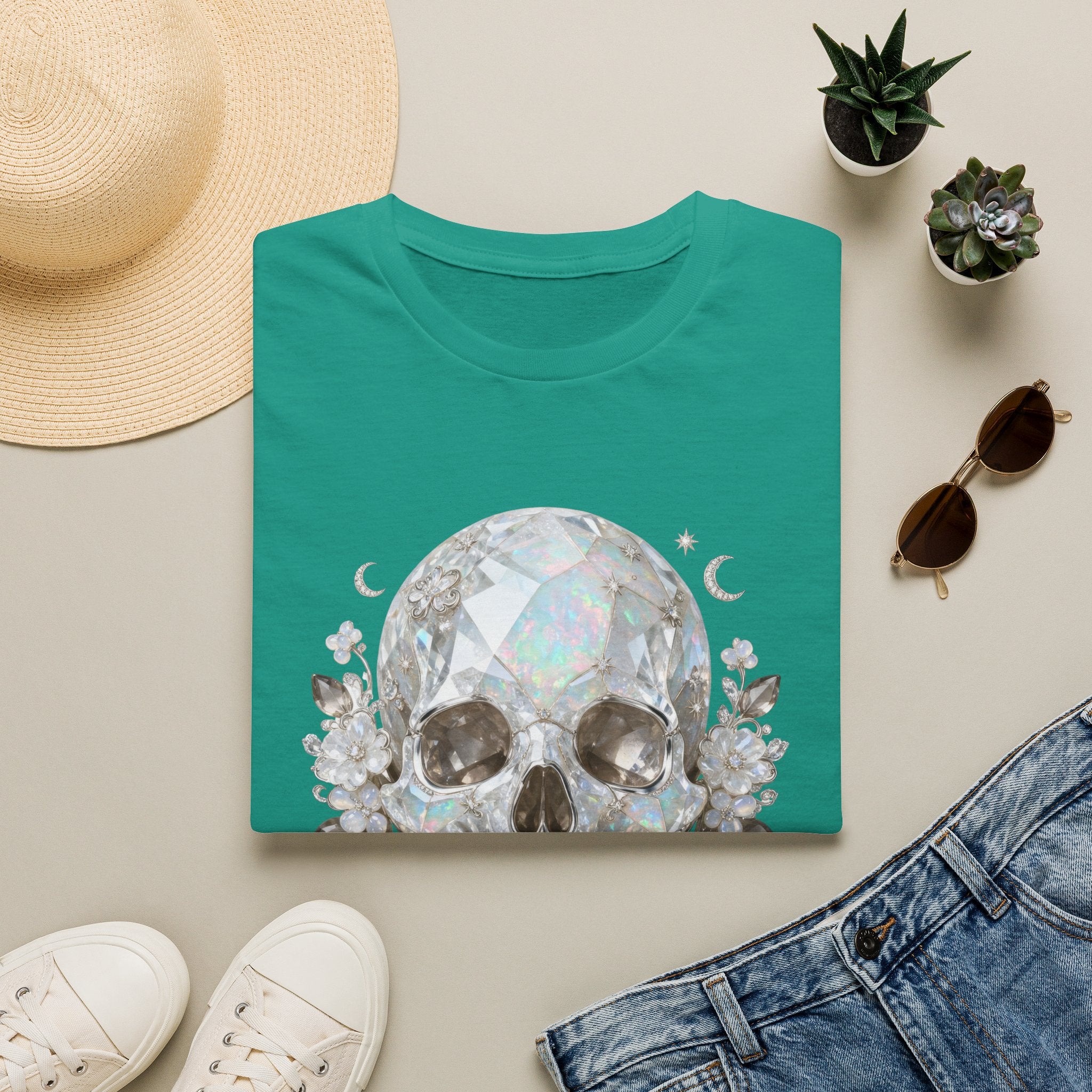 Moonstone Skull Tee - Gildan