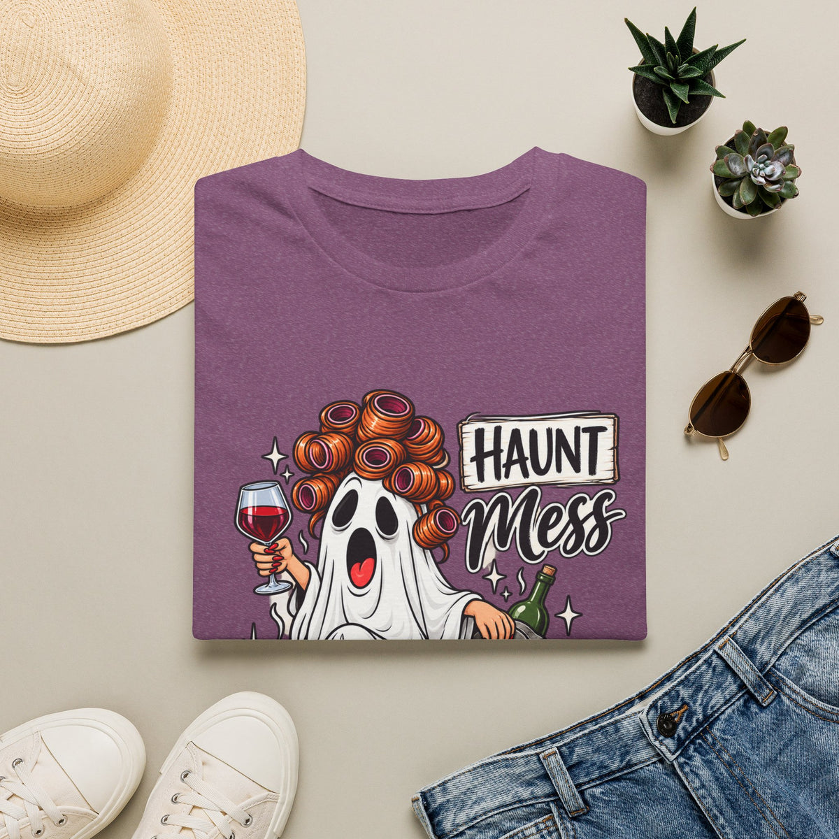 Haunt Mess Tee - Gildan
